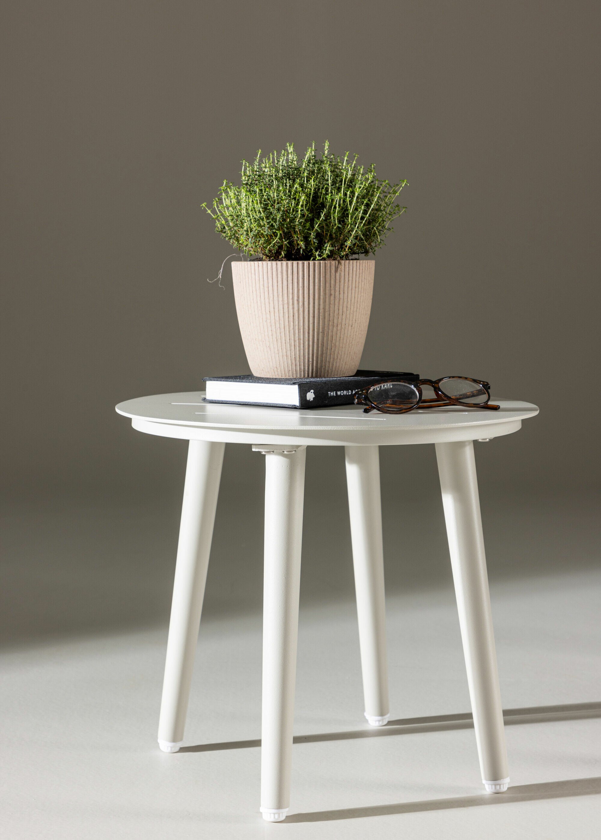 Table d'appoint outdoor diamètre 40cm BEIGE VEN-6980-100 SI1