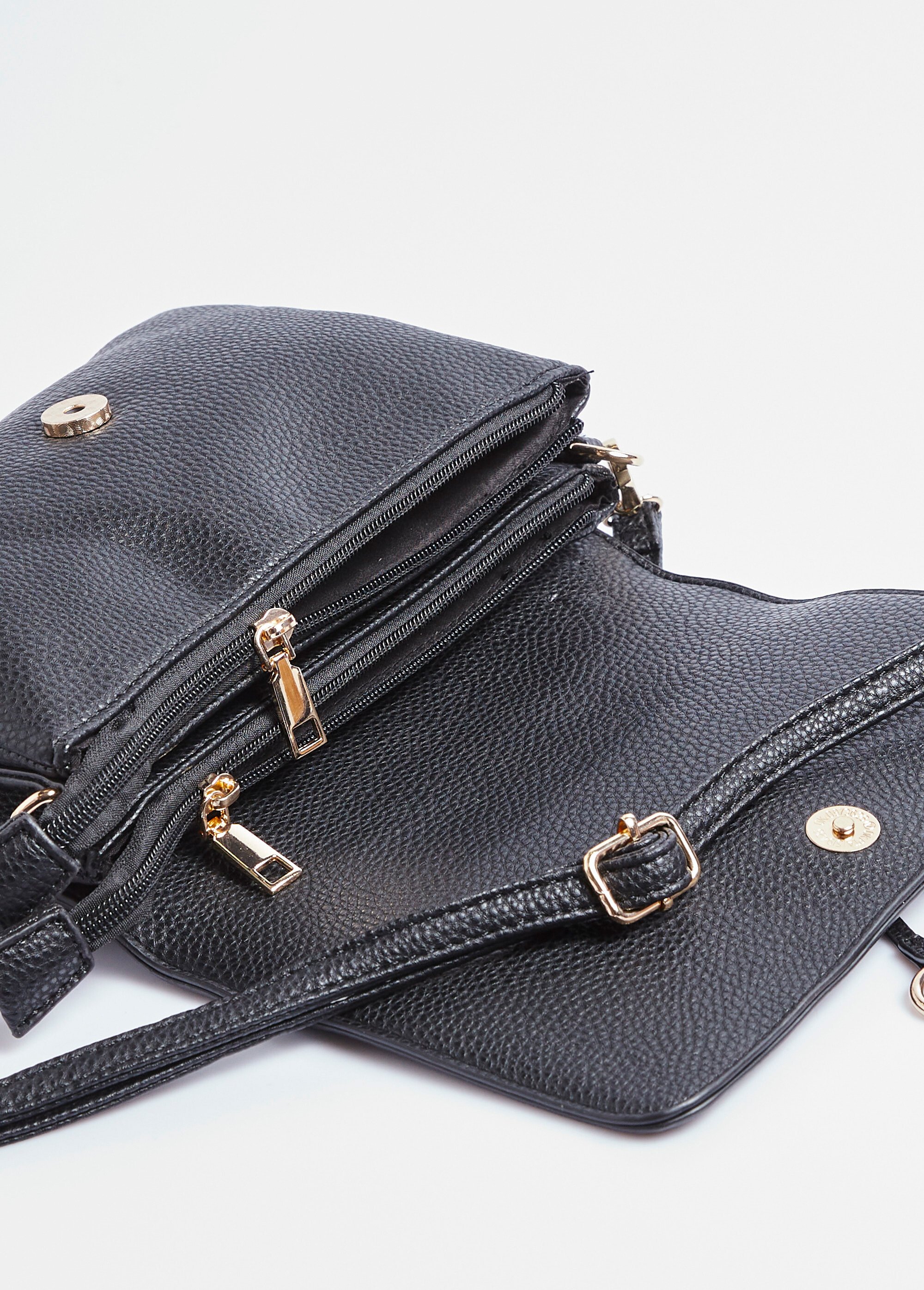 Sac à main pochette avec 2 compartiments