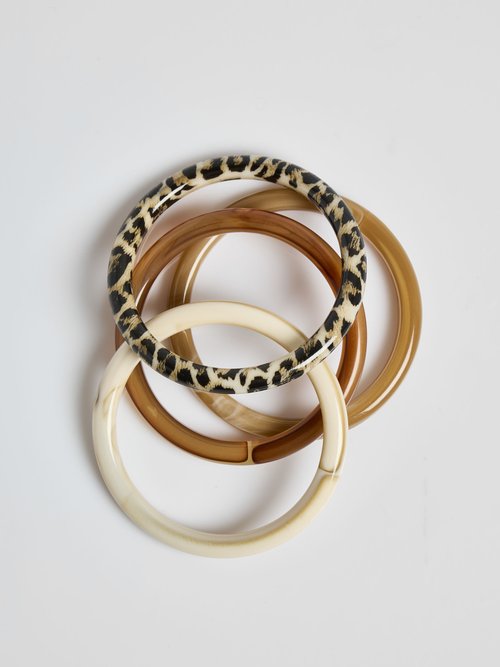 Joncs fantaisie assortis en résine Beige L03-497 DE1