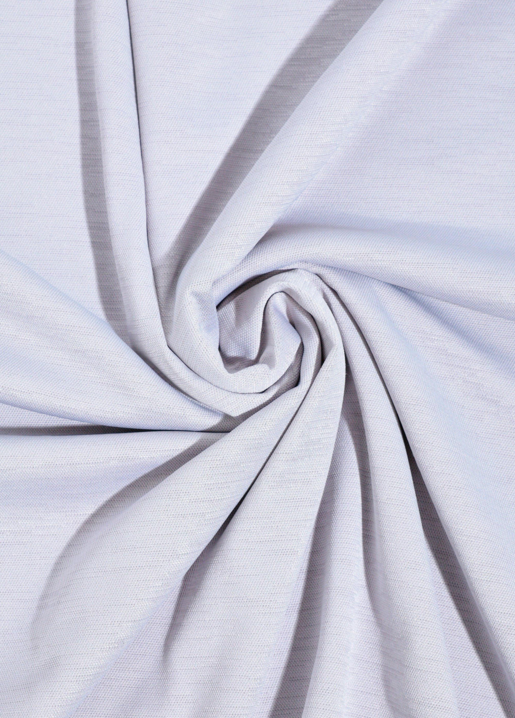 Coupon tissu habillement jersey fin GRIS COT139448 FA1