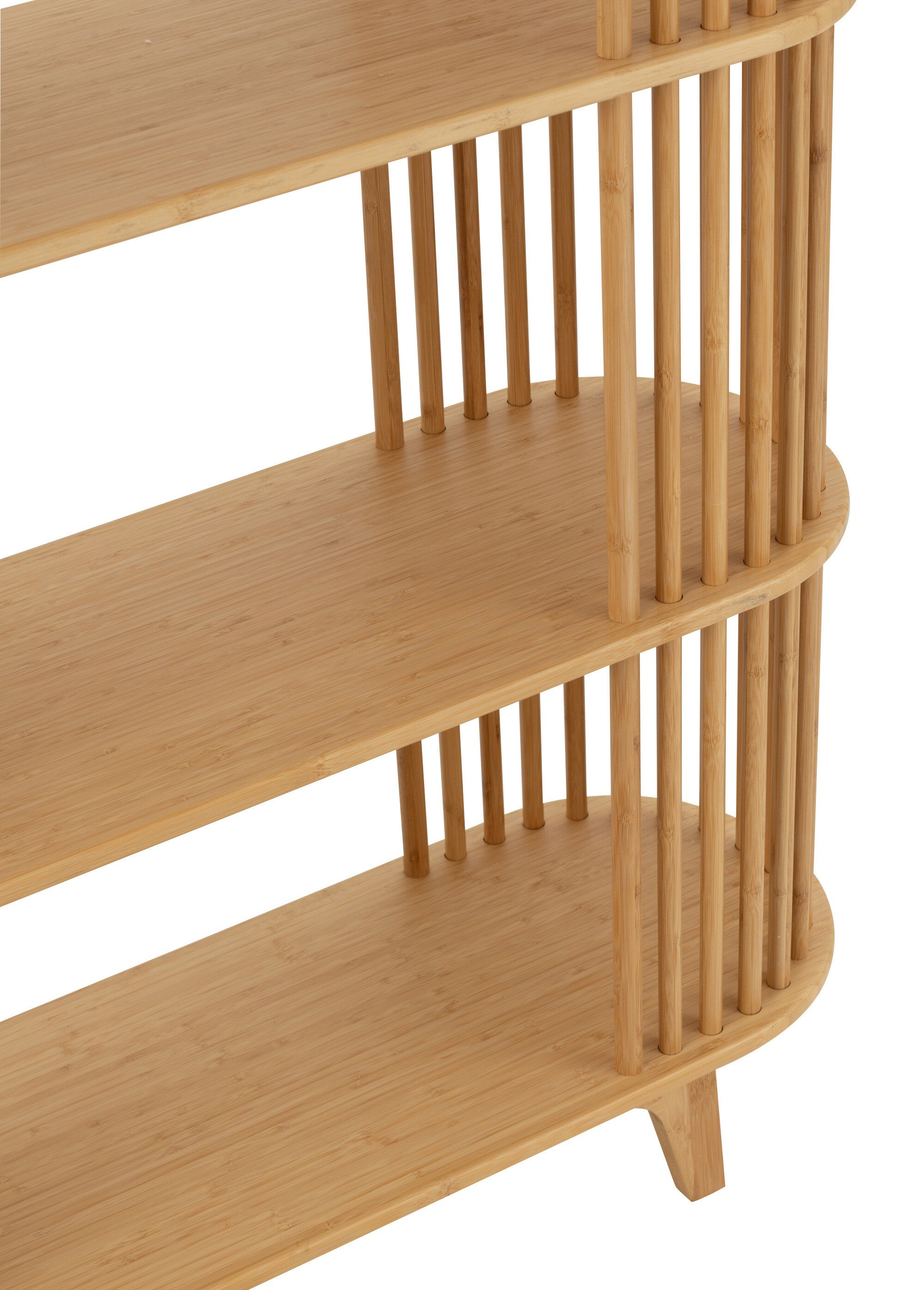 Etagère ajourée en bambou naturel BEIGE JP-50848 DE2