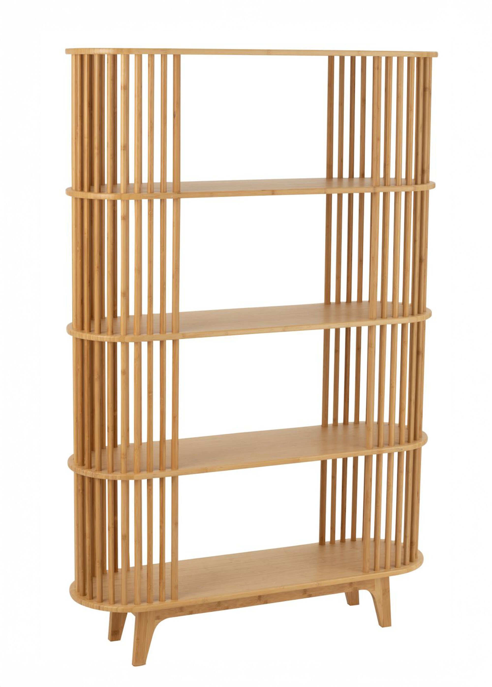 Etagère ajourée en bambou naturel