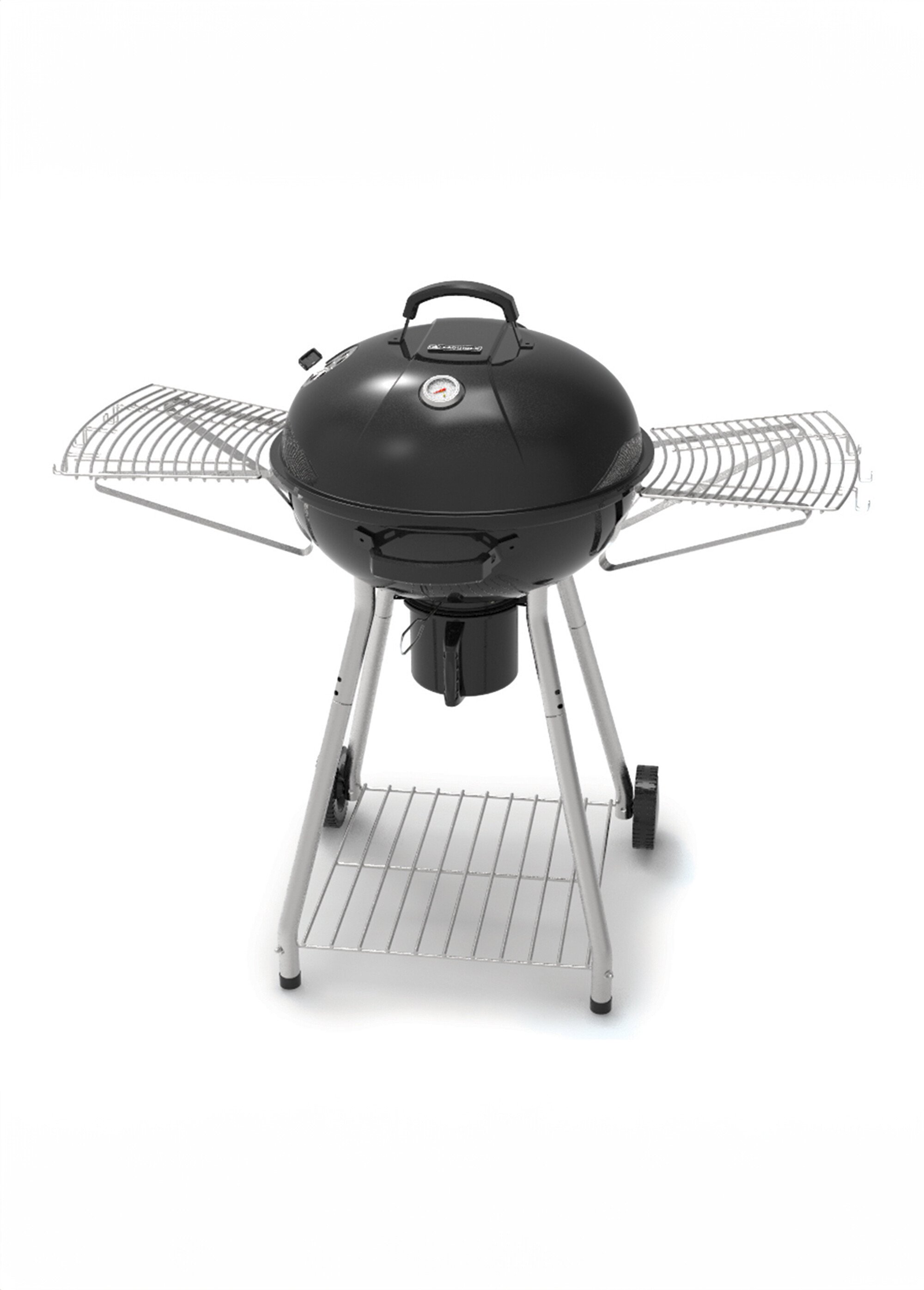 Barbecue 2 en 1 au charbon + couvercle NOIR 9190275 FA1
