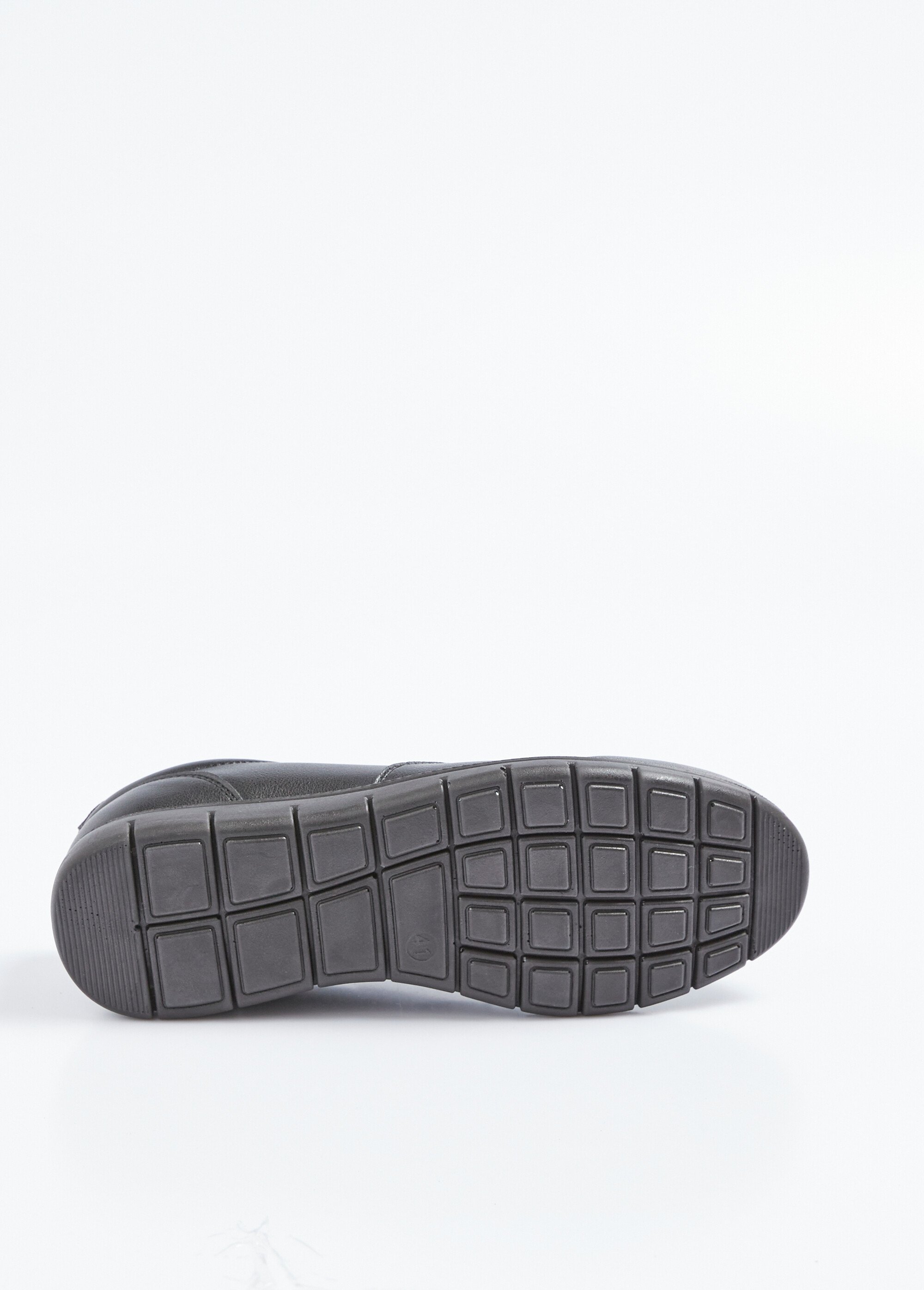 Mocassins élastiqués compensés Homme Noir ISAMEL UN1