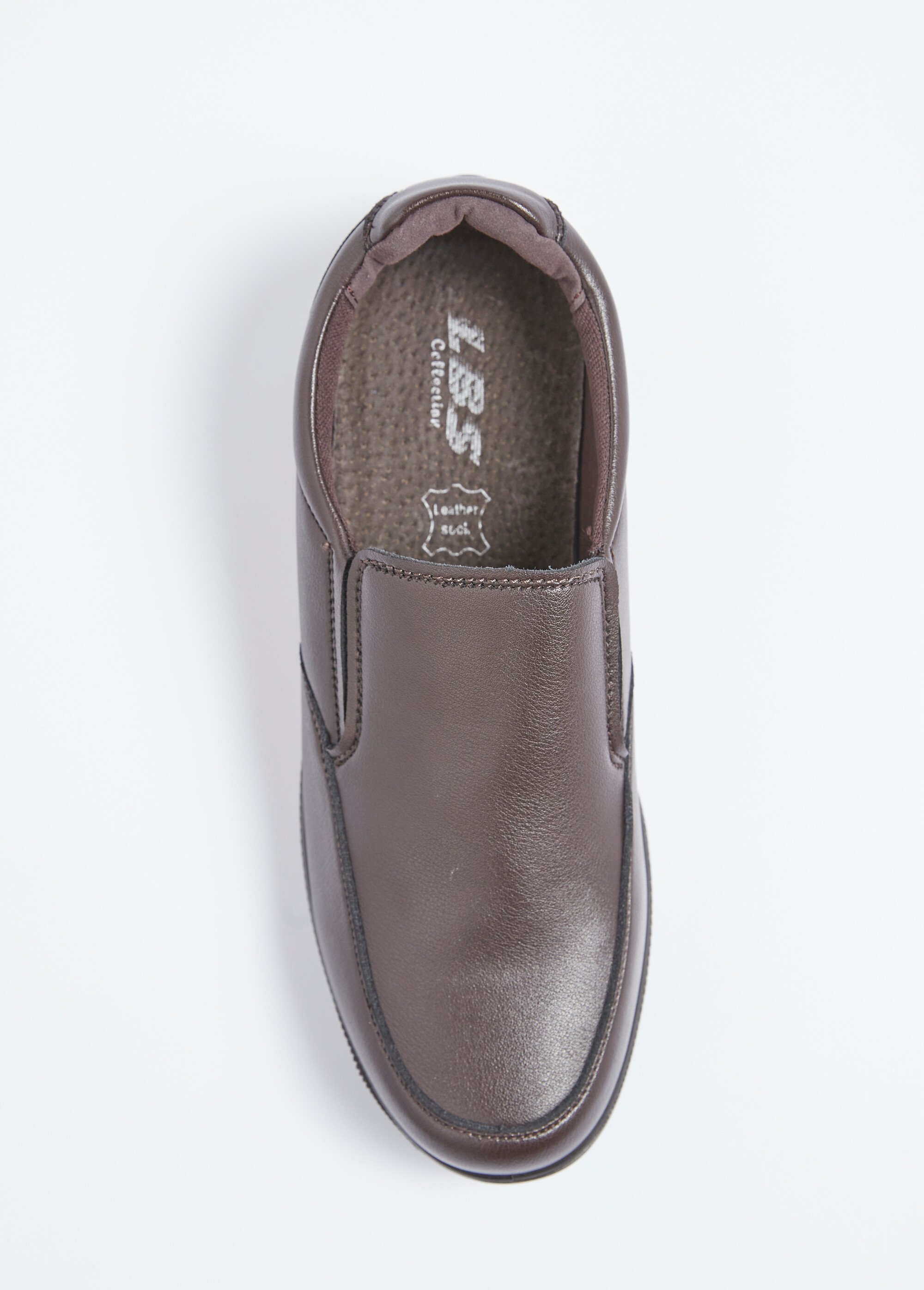 Mocassins élastiqués compensés Homme Marron ISAMEL OV1