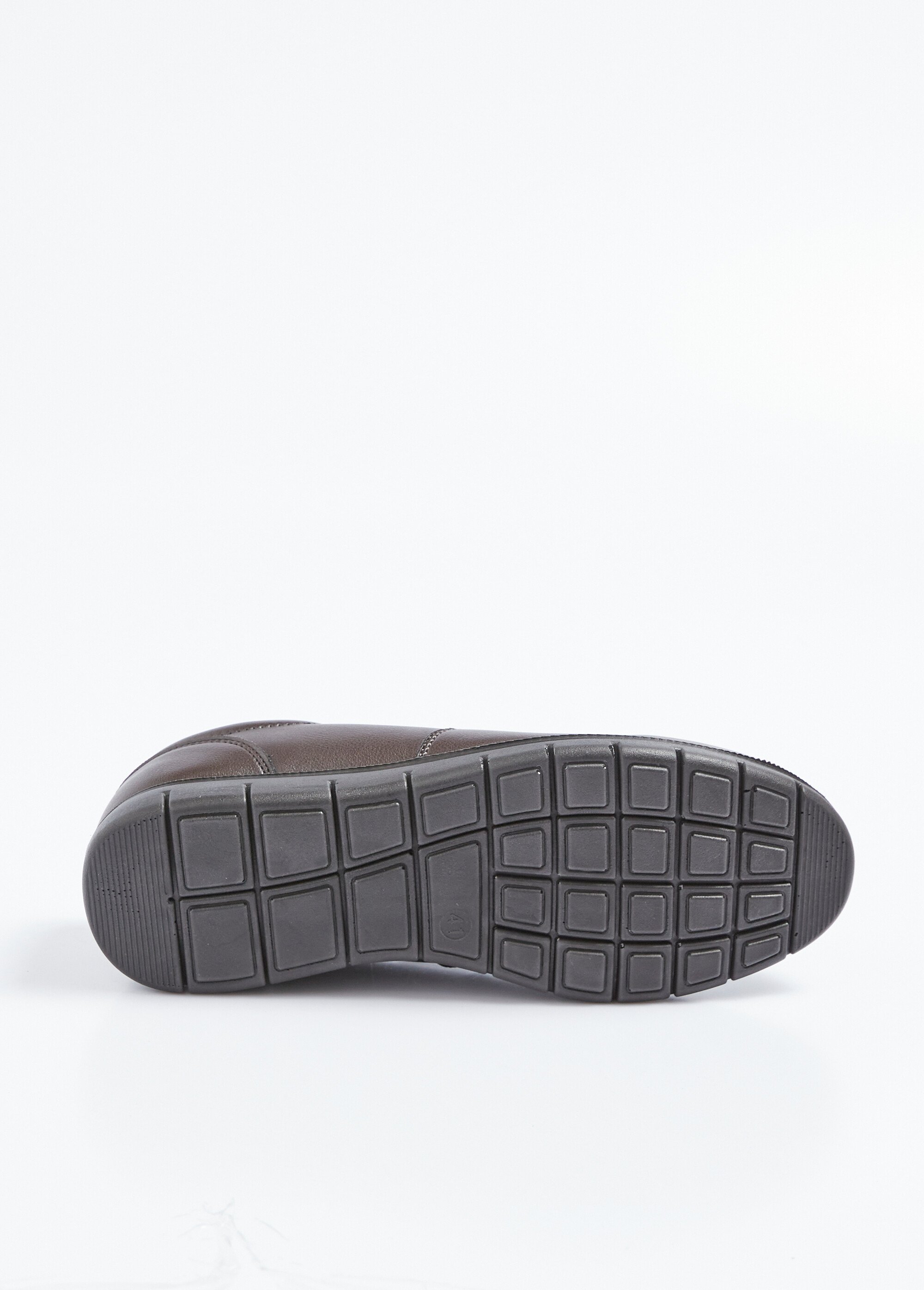 Mocassins élastiqués compensés Homme Marron ISAMEL UN1