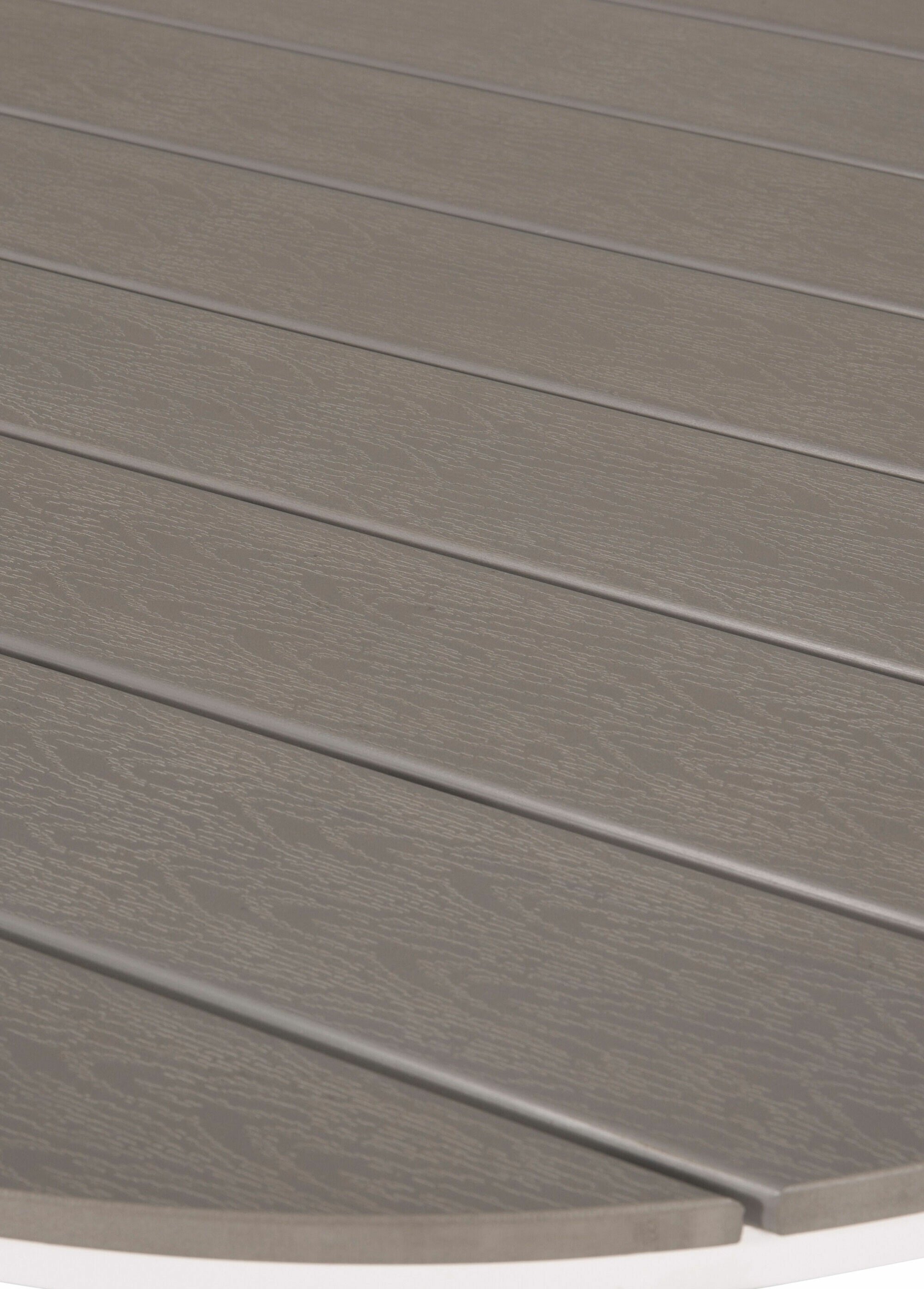 Petite table ronde structure trépied alu GRIS VEN-9292-400 DE2