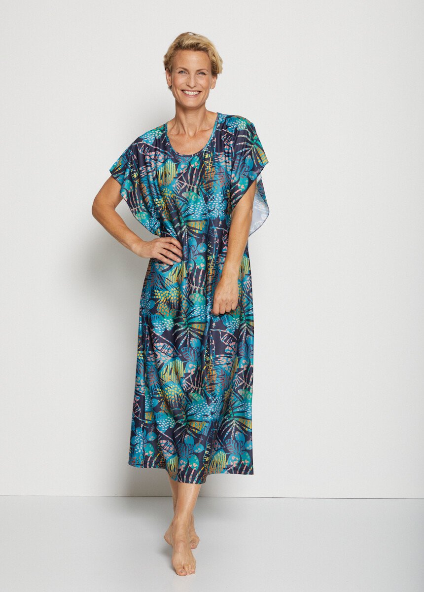 Robe d'intérieur imprimée