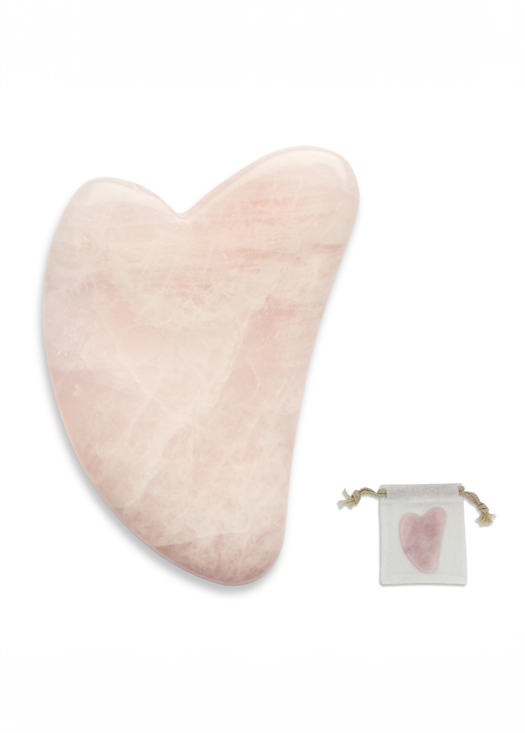 Rouleau de massage en quartz naturel