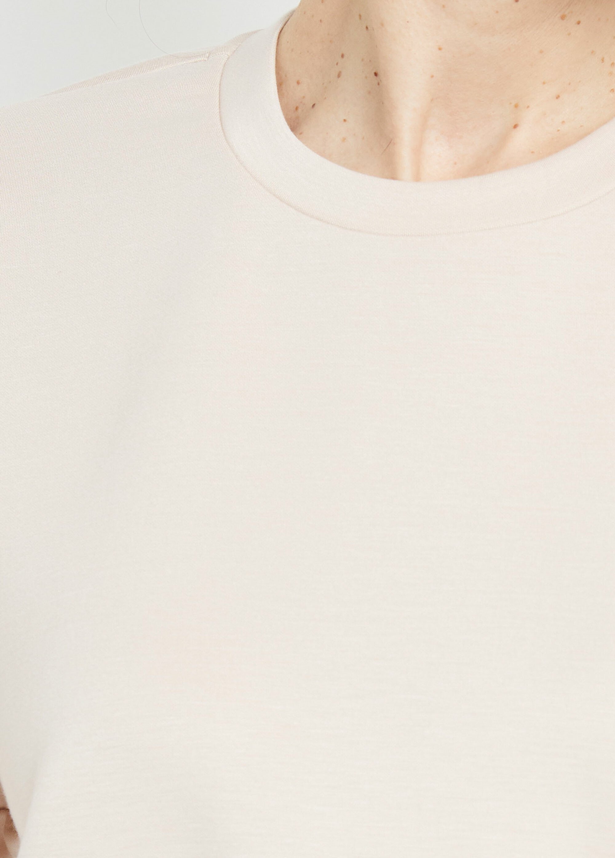 T-shirt loose extensible manches courtes