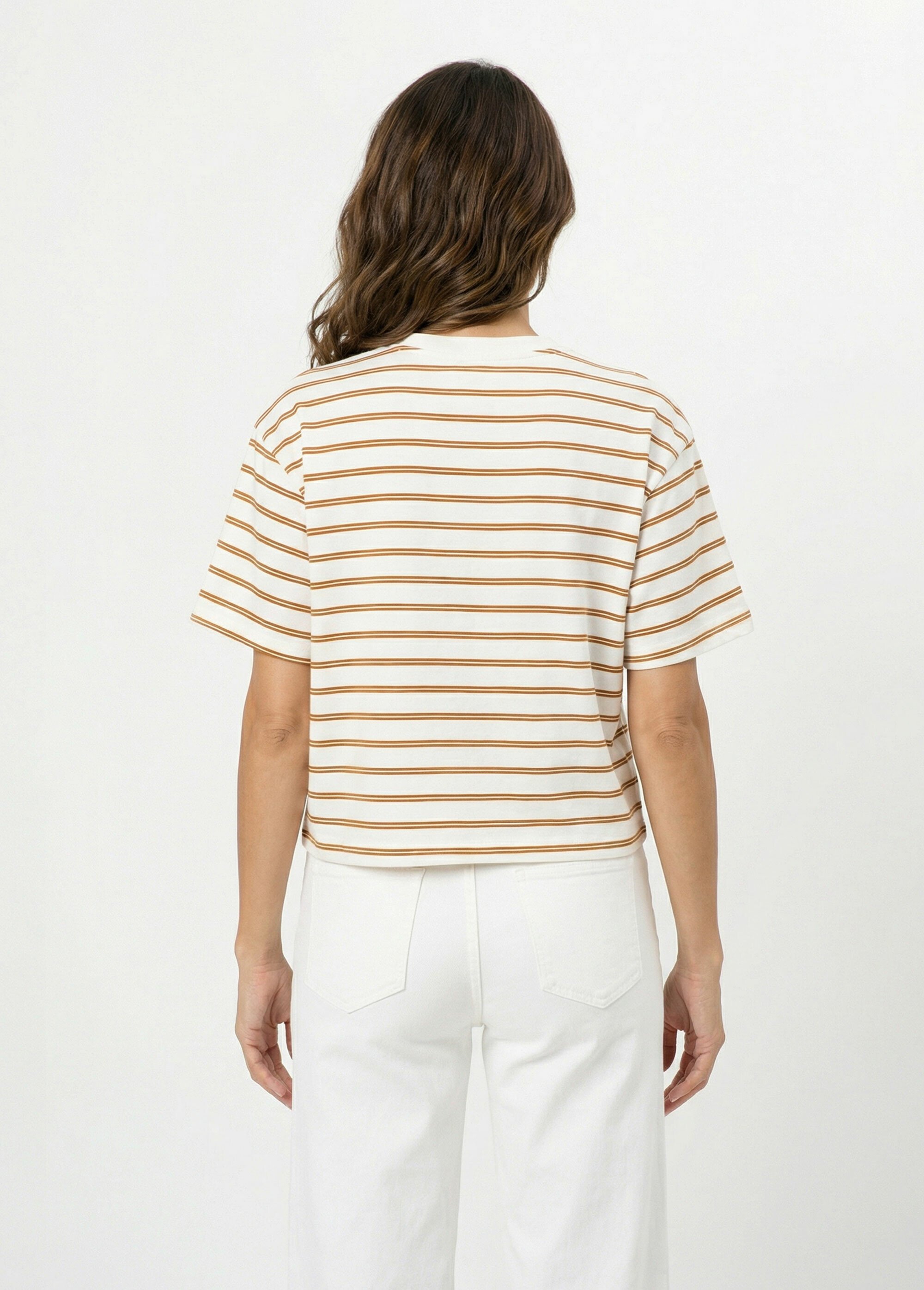 T-shirt manches courtes rayures vintage