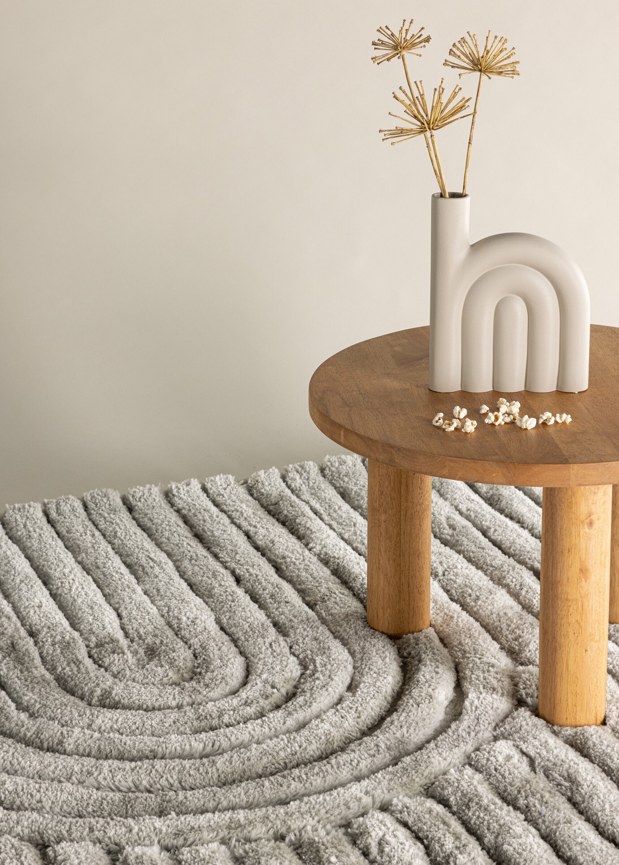 Tapis tufté foncé motif arches 2,3x1,6m GREGE VEN-19983-125 DE3