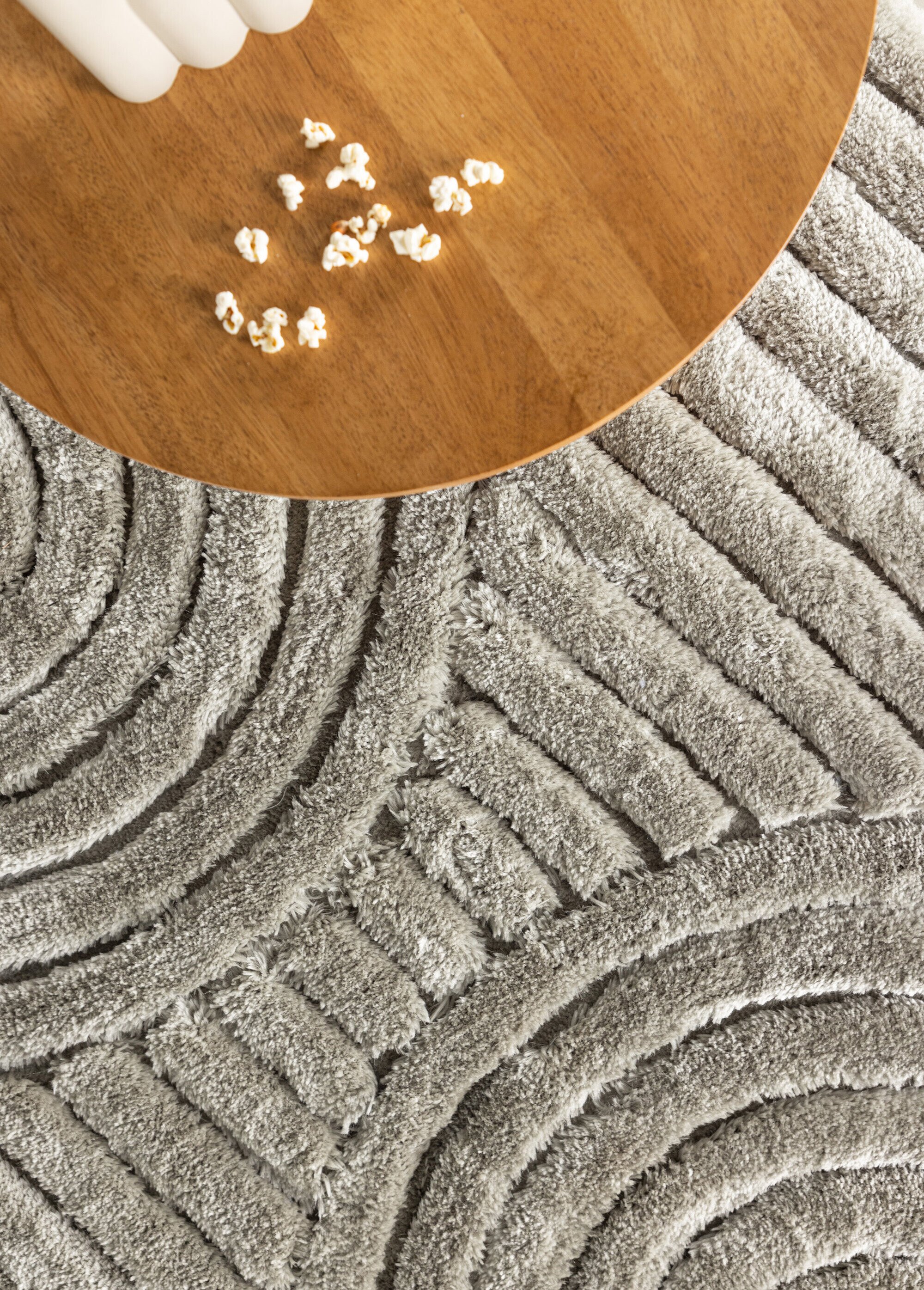 Tapis tufté foncé motif arches 2,3x1,6m GREGE VEN-19983-125 DE4