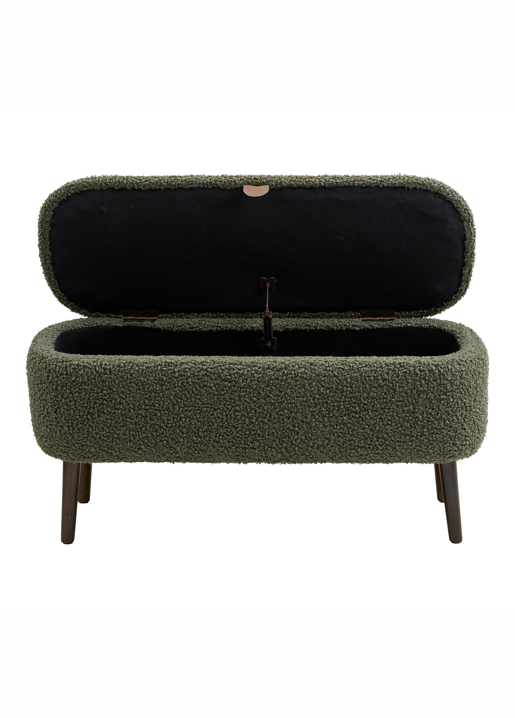 Banc bouclette avec rangement HARLOW VERT HN-1401311 DE1