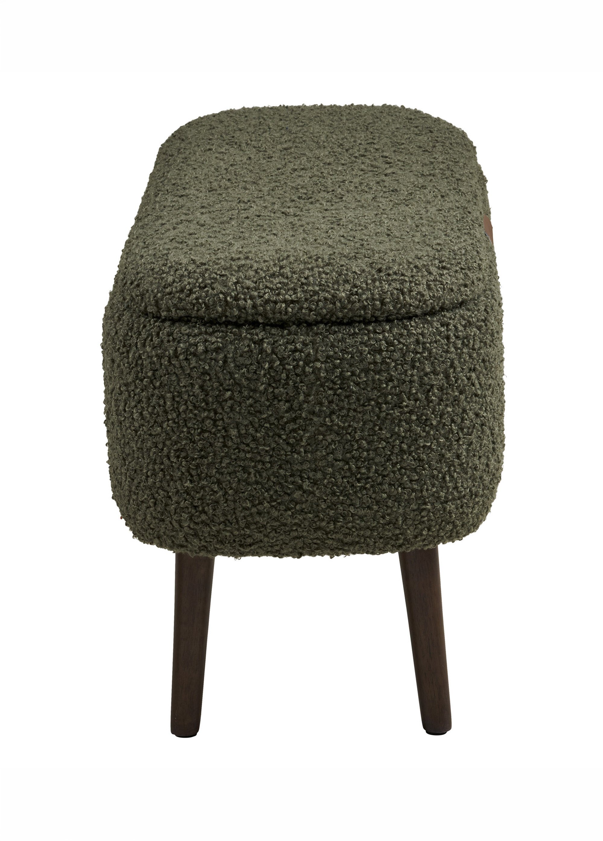 Banc bouclette avec rangement HARLOW VERT HN-1401311 DE2