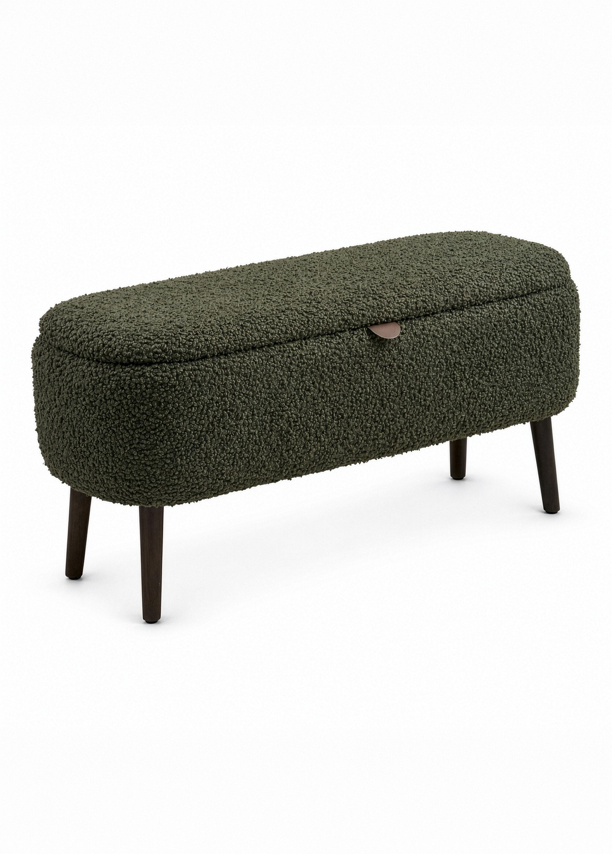 Banc bouclette avec rangement HARLOW VERT HN-1401311 FA1