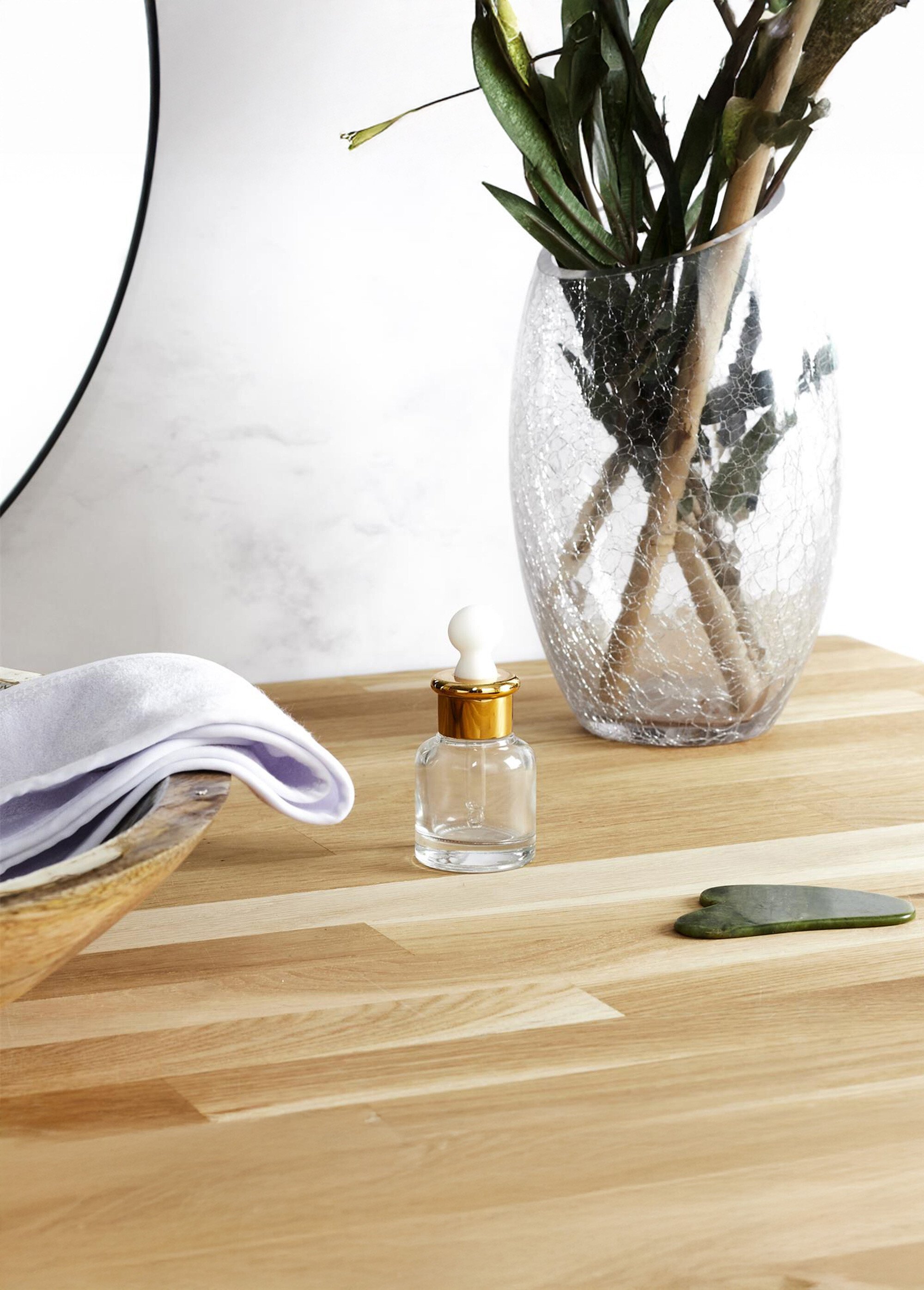 Coffre soin visage Gua sha 3 pièces Blanc CMP-SC29573 SI1