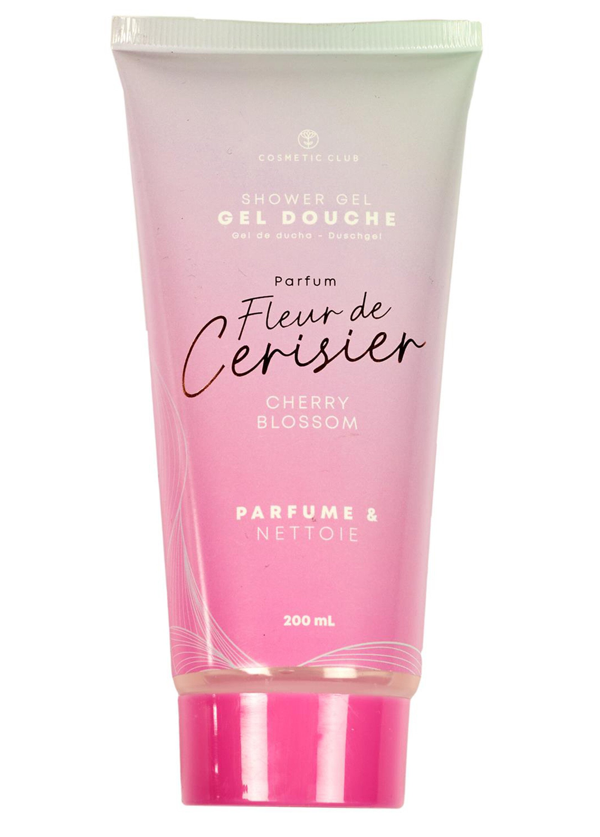 Coffret bain 3 pièces Fleur de cerisier Rose CMP-SC40045 DE2