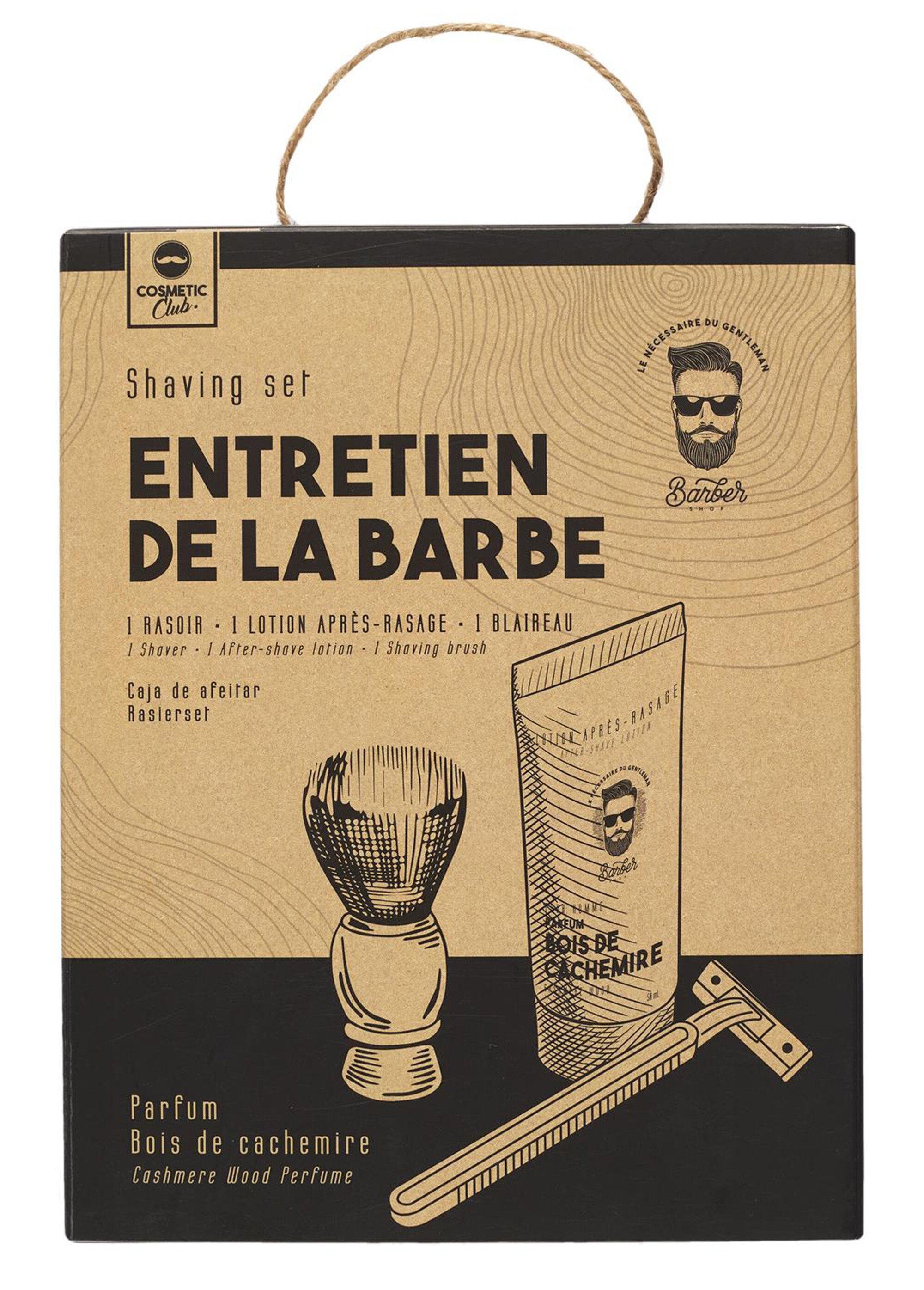 Coffret entretien barbe 3 pièces