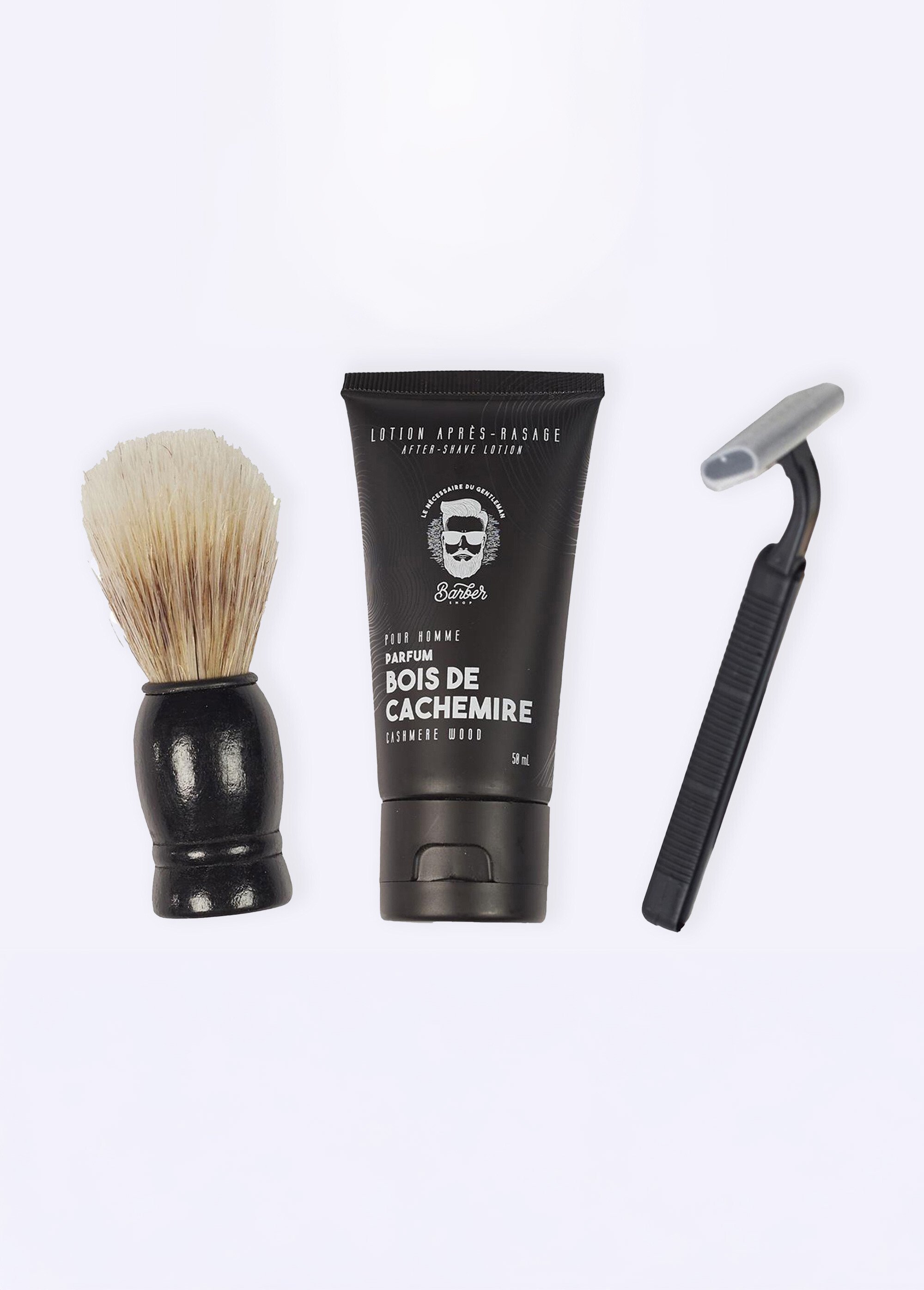 Coffret entretien barbe 3 pièces Noir CMP-SC40042 FA1