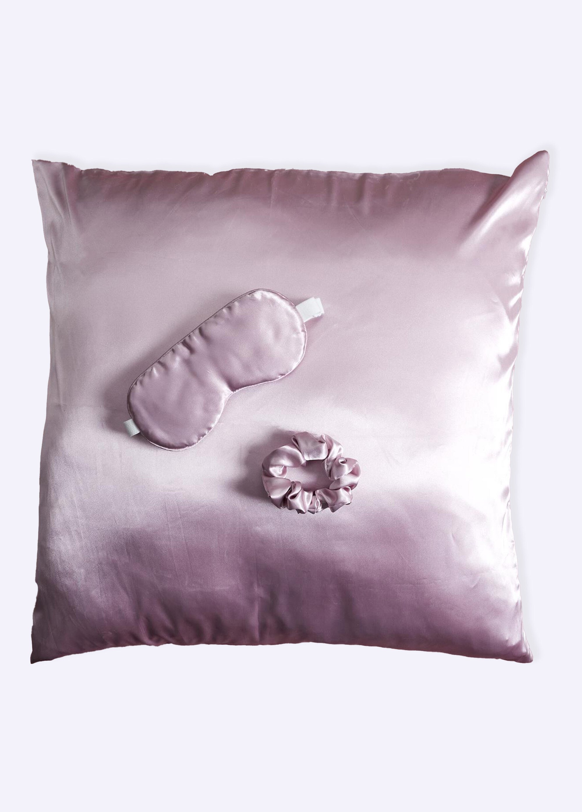 Coffret nuit 3 accessoires en satin