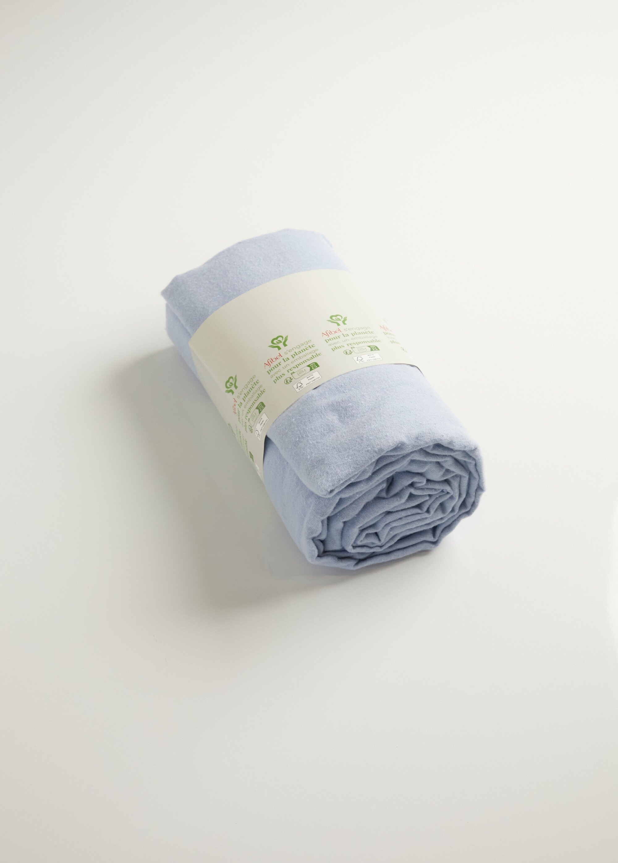 Drap-housse uni flanelle coton 165 g emboîtant