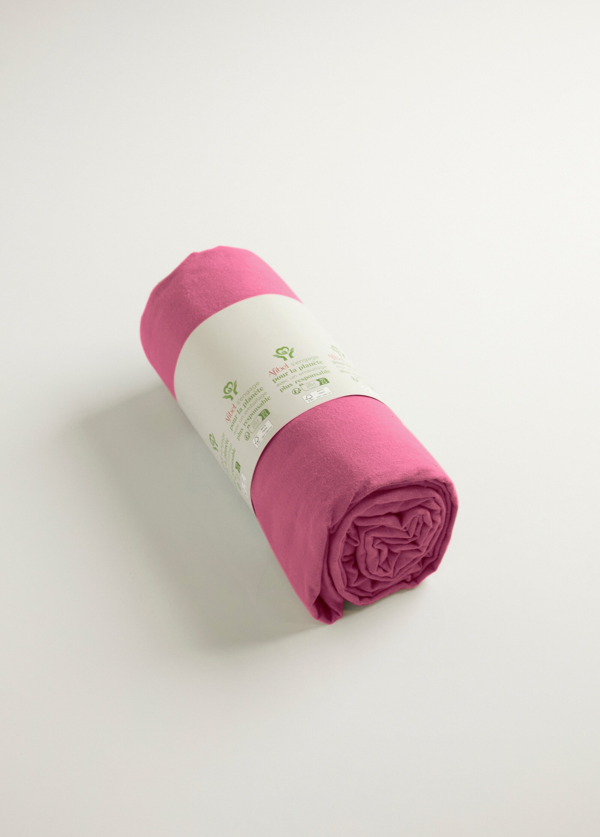 Drap-housse uni flanelle coton 165 g emboîtant