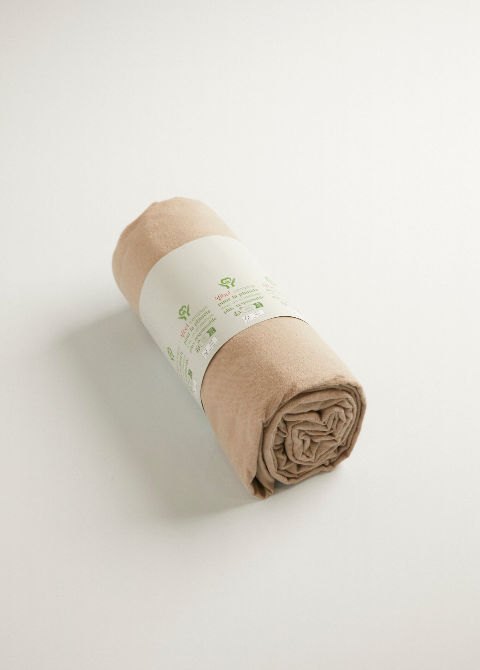 Drap plat uni flanelle coton 165 g