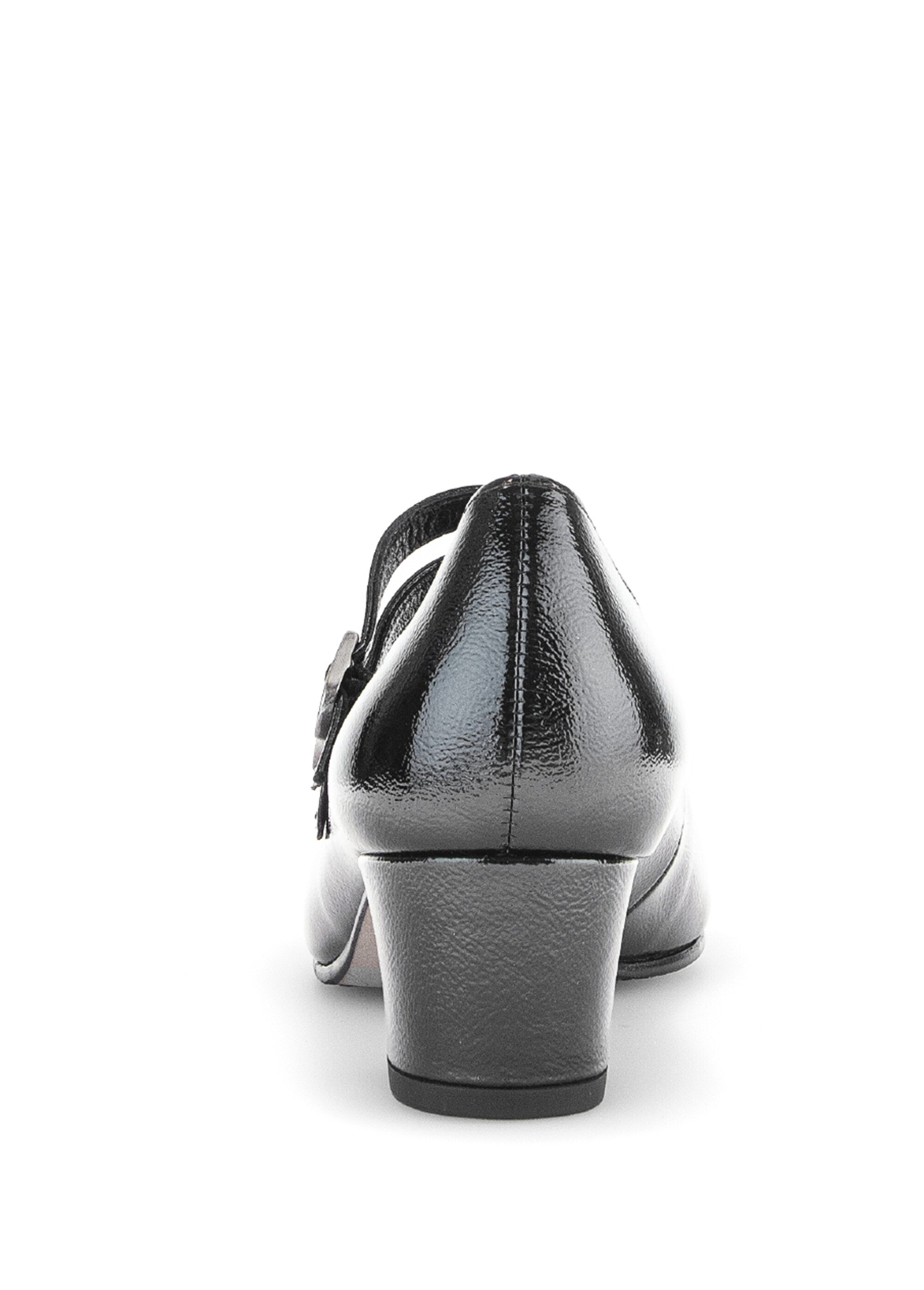 Escarpins babies en cuir 2 brides Femme VERNIS NOIR GAB-7221297 DO2