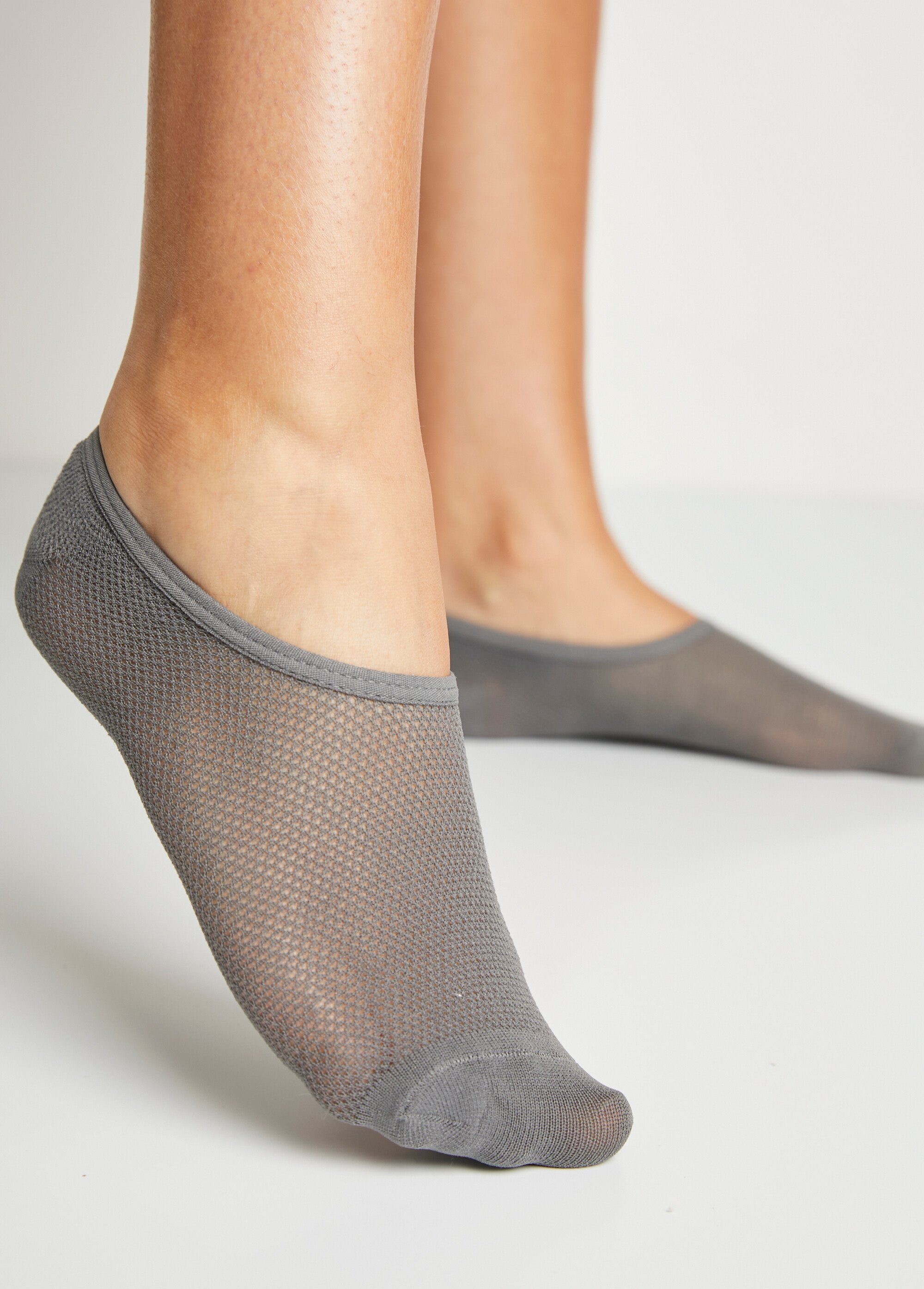 Chaussettes invisibles microfibre