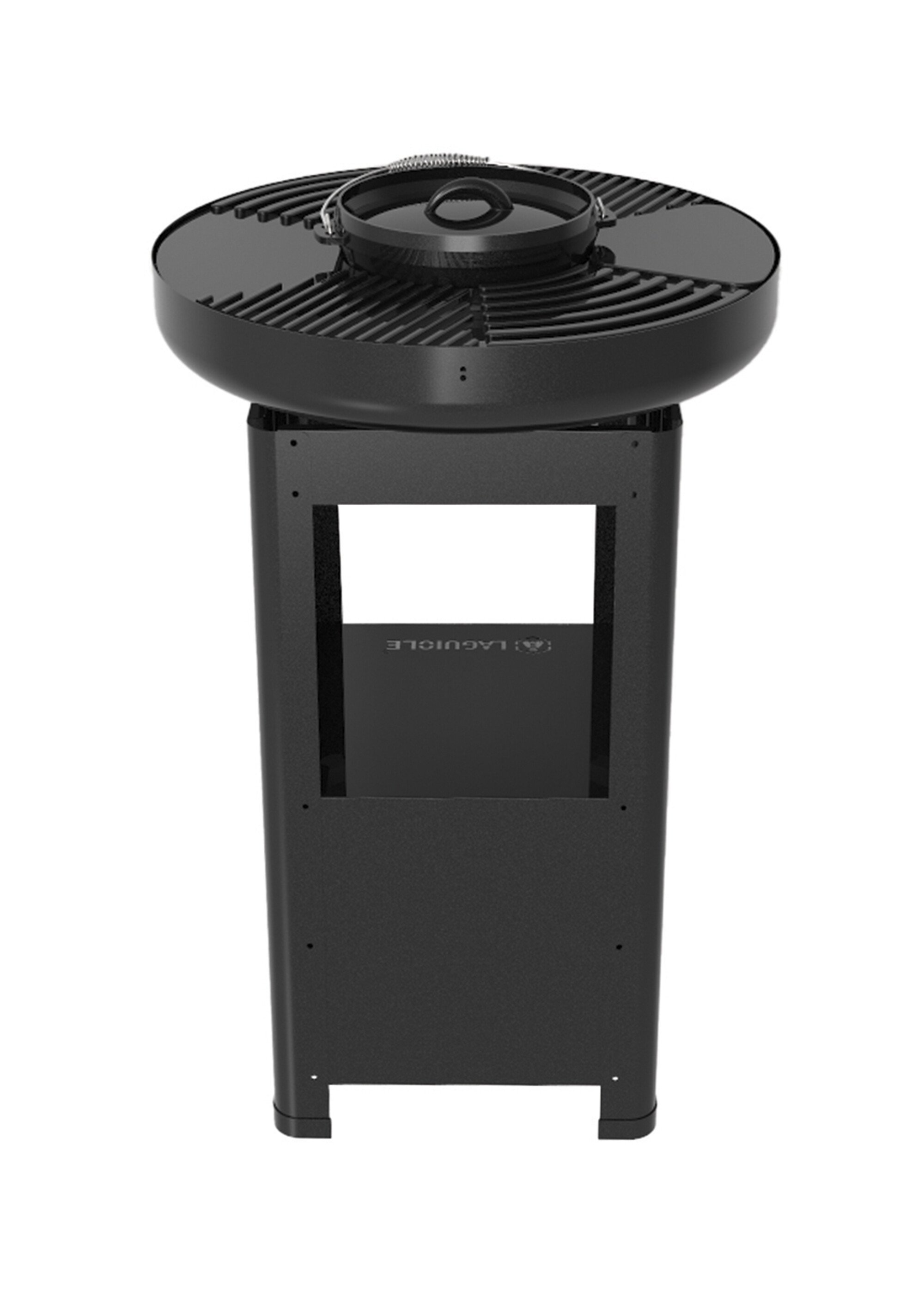 Brasero à bois haut de gamme, design moderne NOIR 9190300 DO1