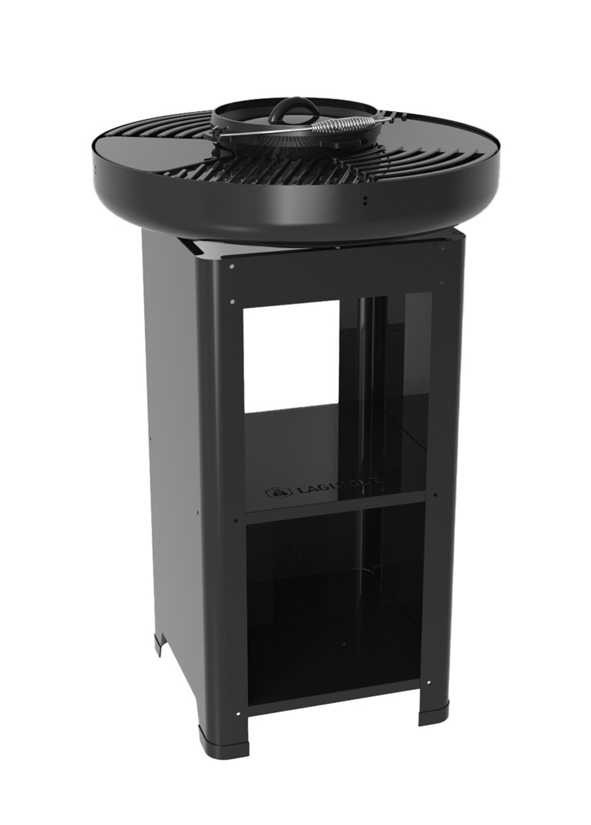 Brasero à bois haut de gamme, design moderne NOIR 9190300 FA1