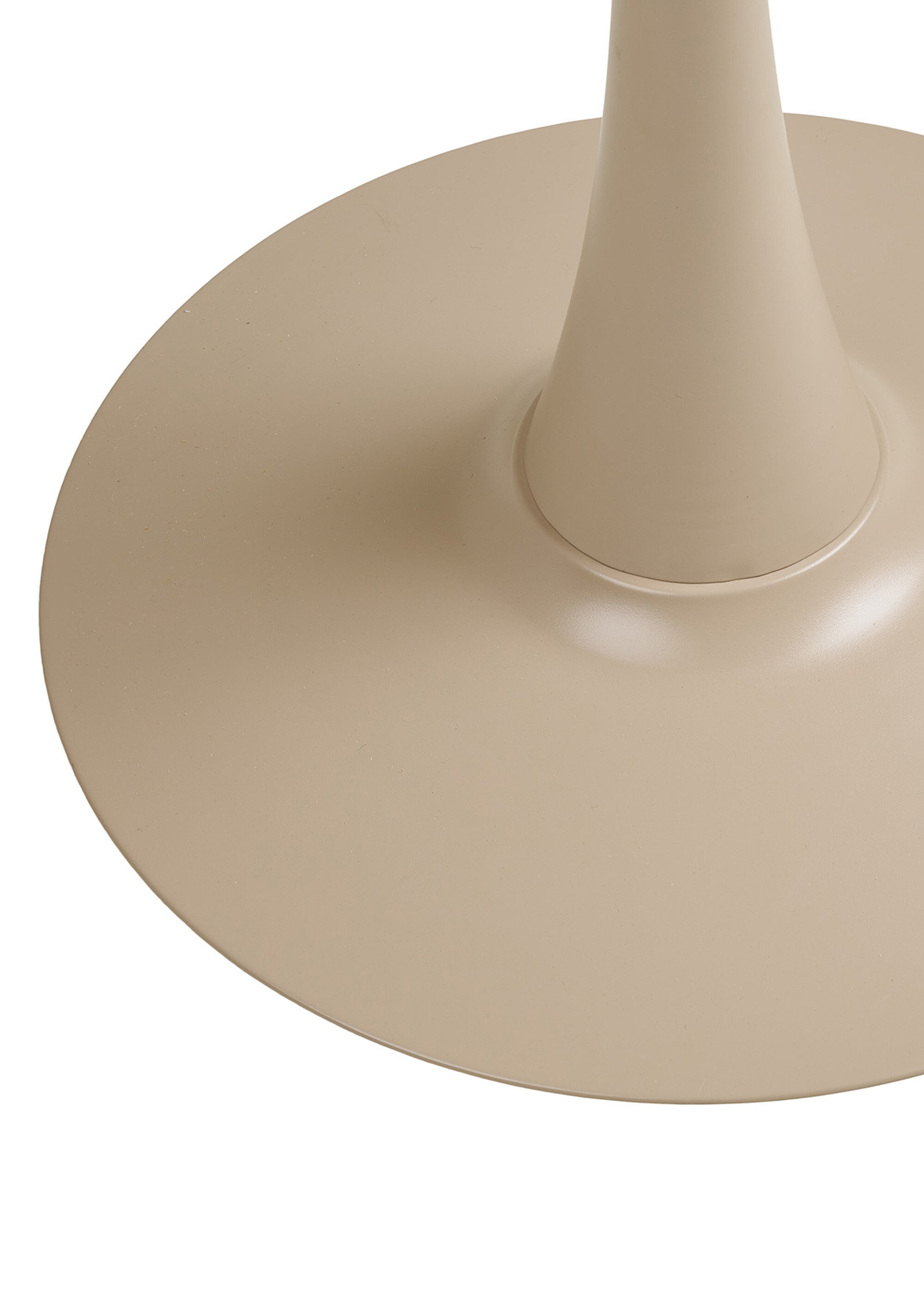 Petite table ronde en acier MEIRA MARRON HN-7501185 DE1