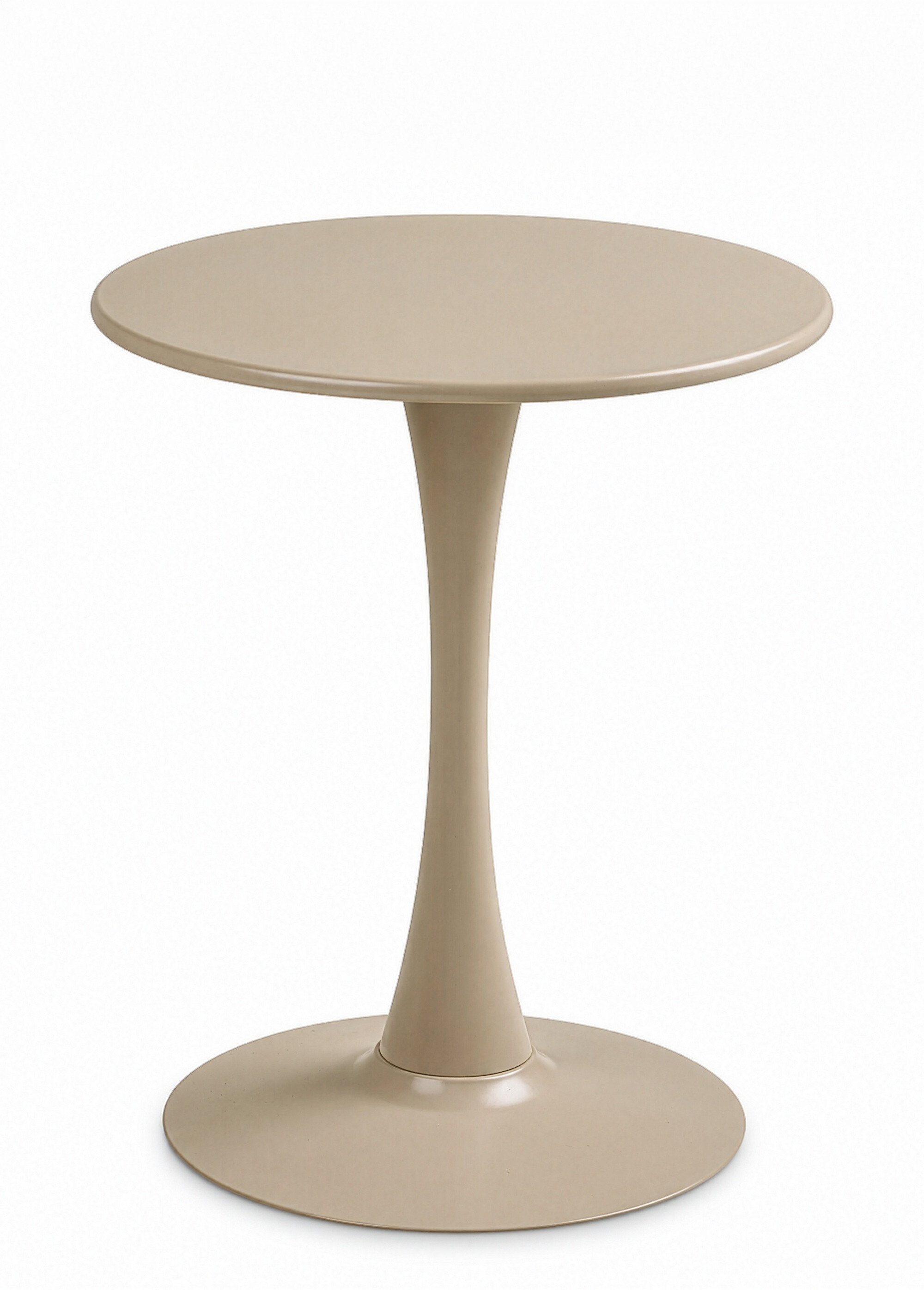 Petite table ronde en acier MEIRA