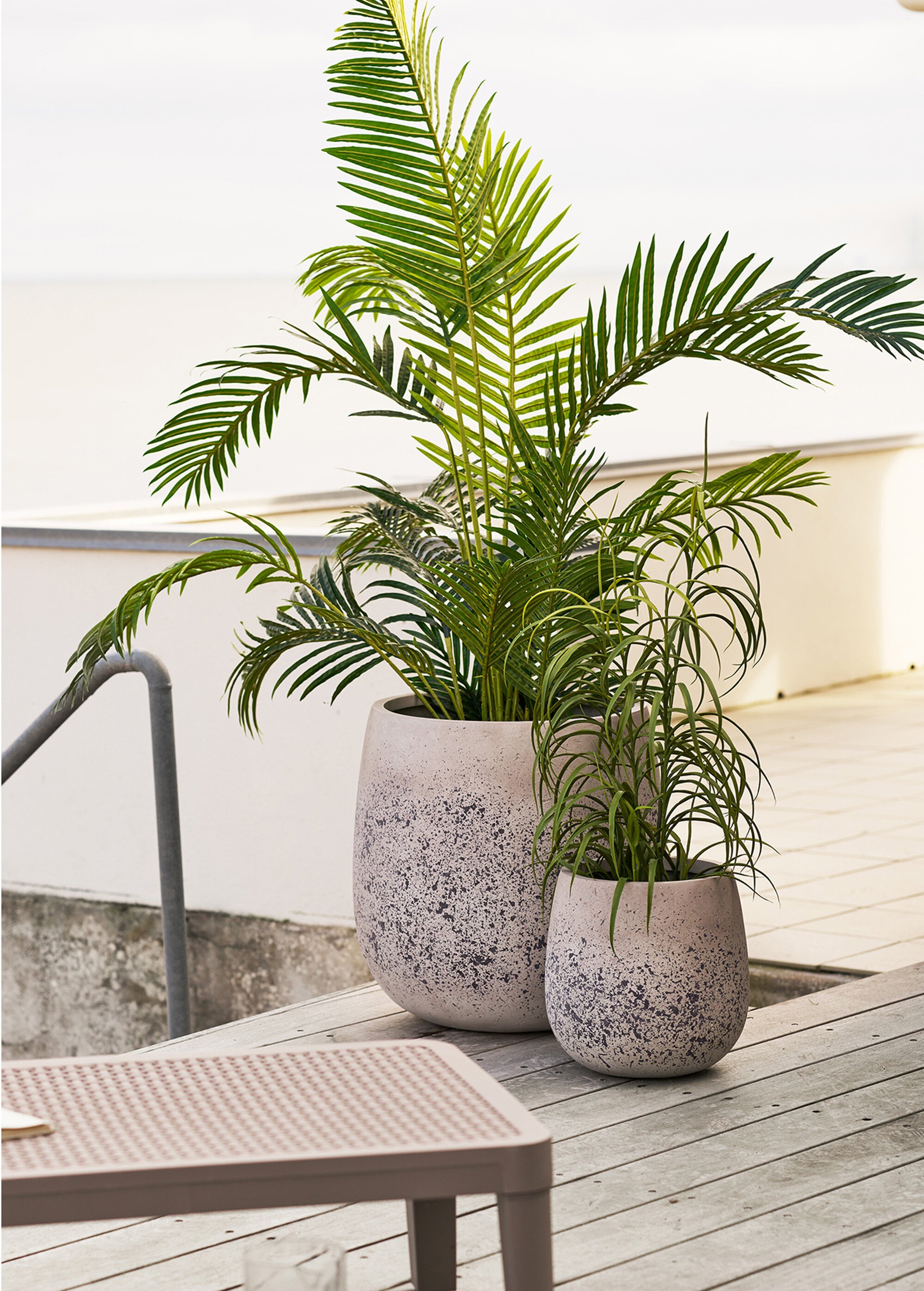 Plante artificielle type herbe sauvage VERT HN-9510003 SI1