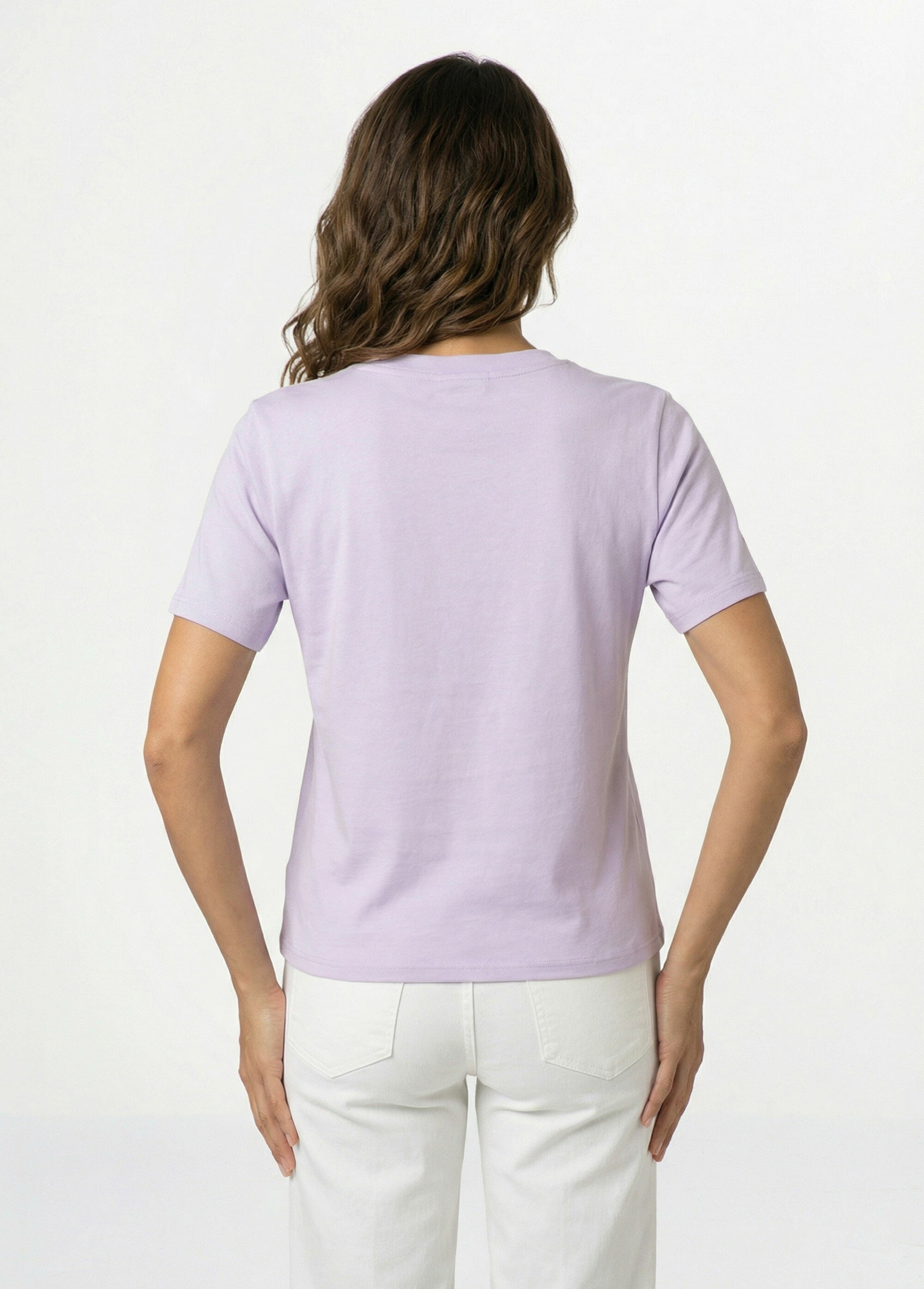 T-shirt manches courtes patch cœur Good