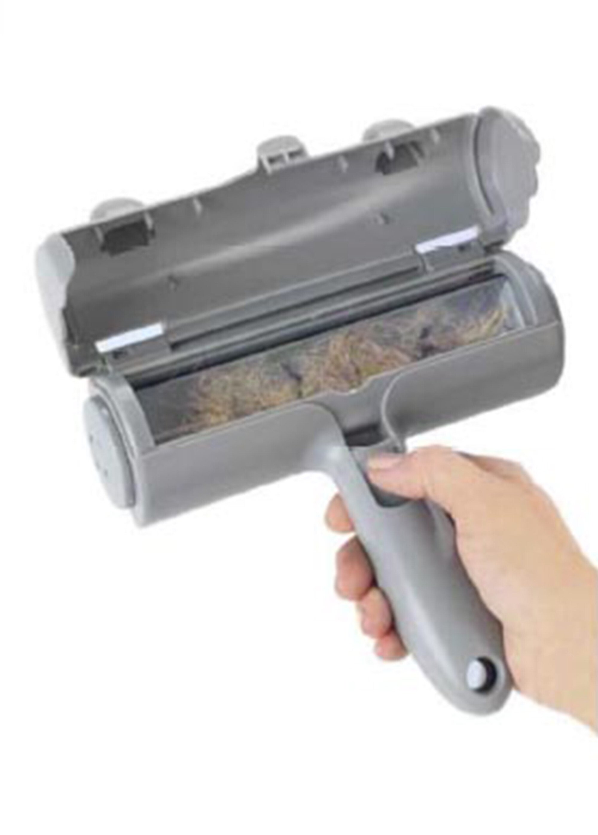 Brosse anti-poils animaux Gris GANJA DE1