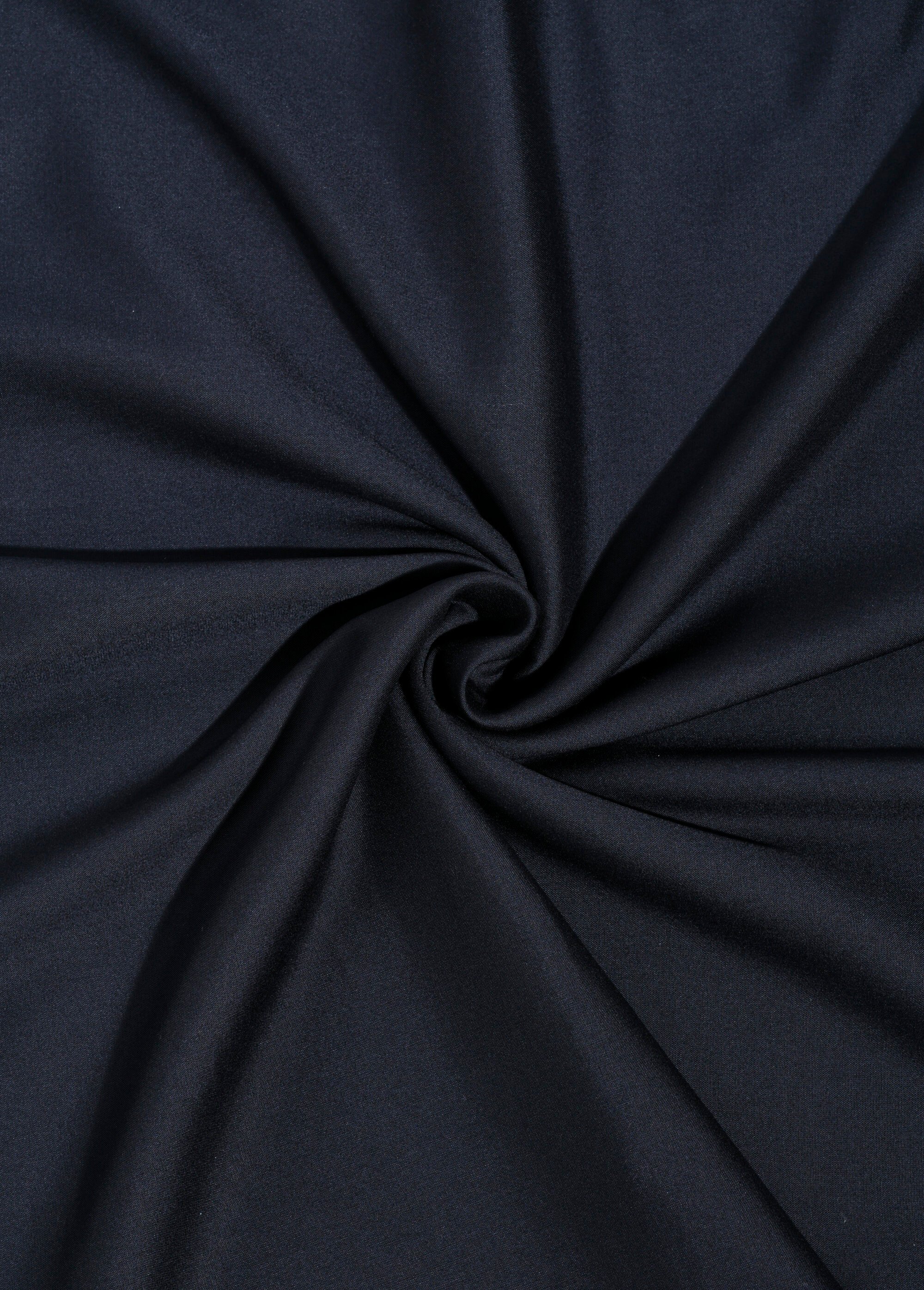 Coupon tissu habillement en viscose BLEU COT120106 FA1