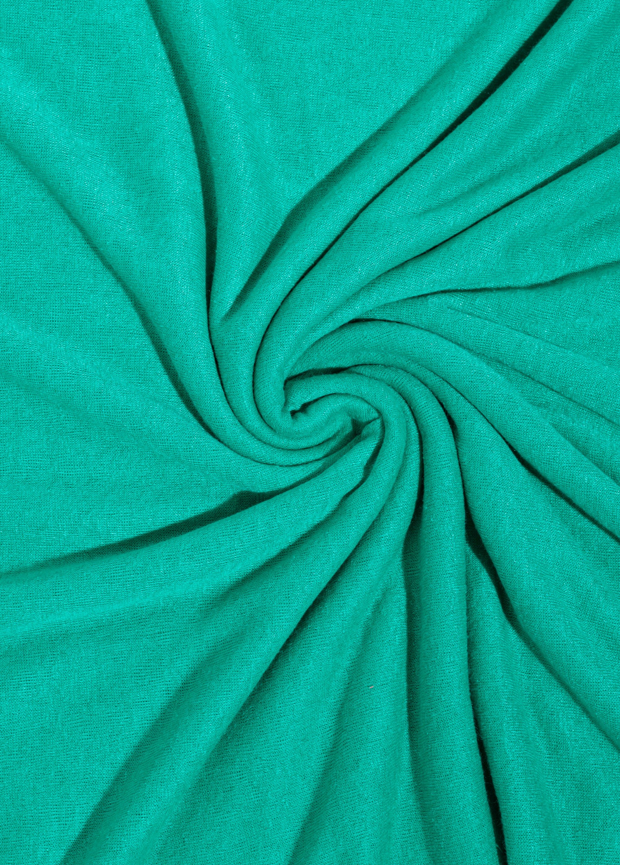 Coupon tissu jersey flammé, gazon