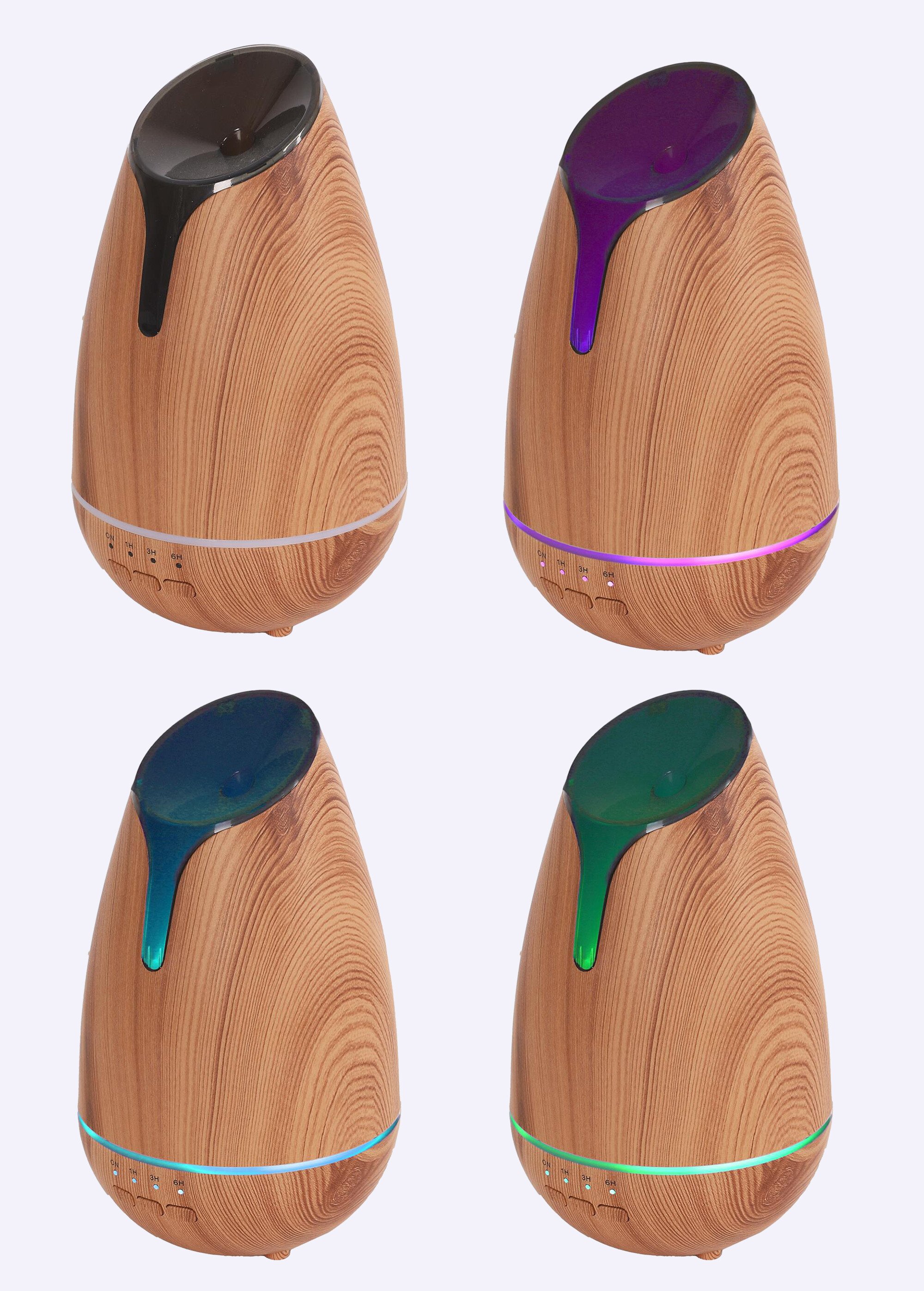 Diffuseur huile essentielle USB lumineux 1B BOIS CMP-VE12004 DE1