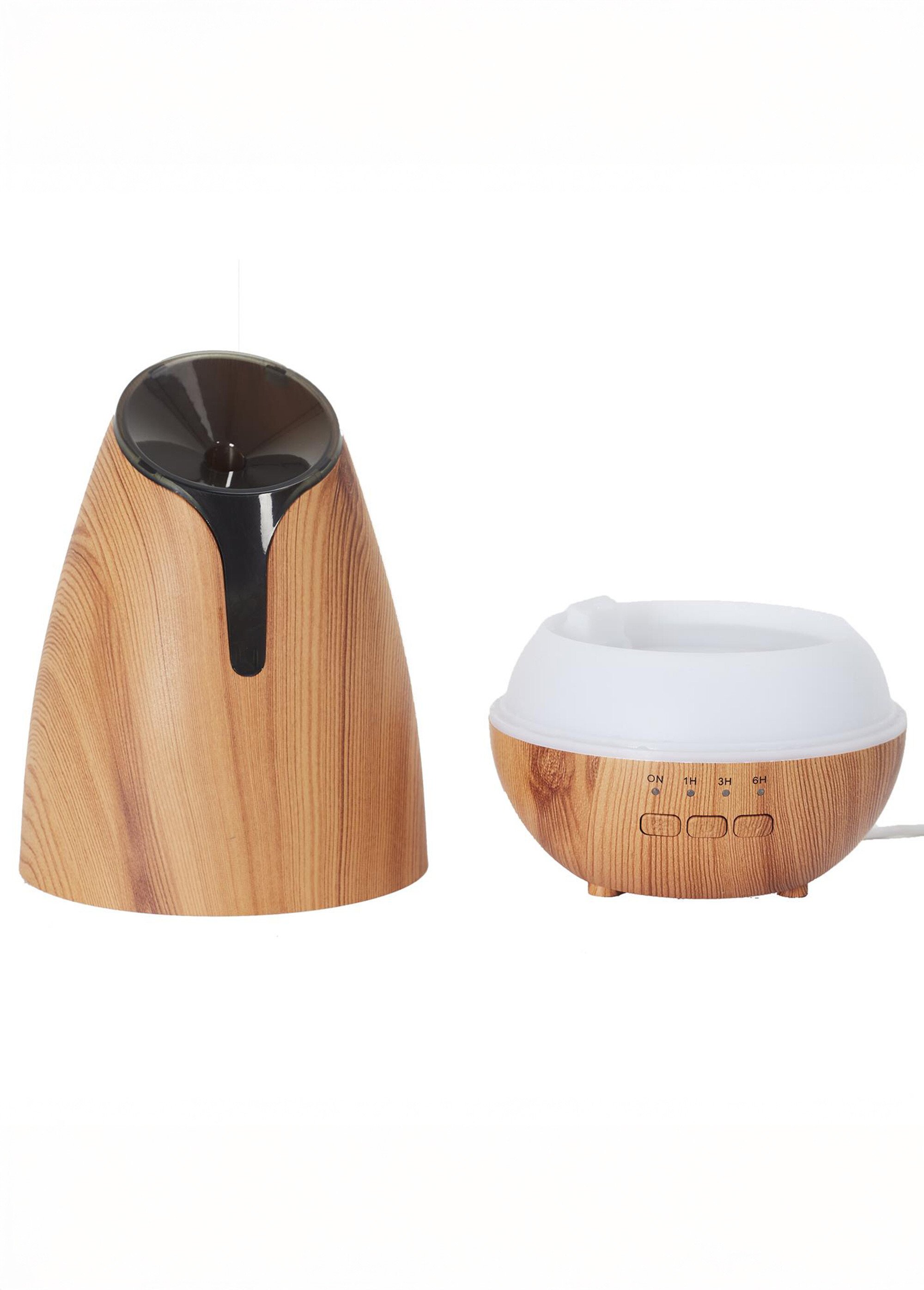 Diffuseur huile essentielle USB lumineux 1B BOIS CMP-VE12004 DE2