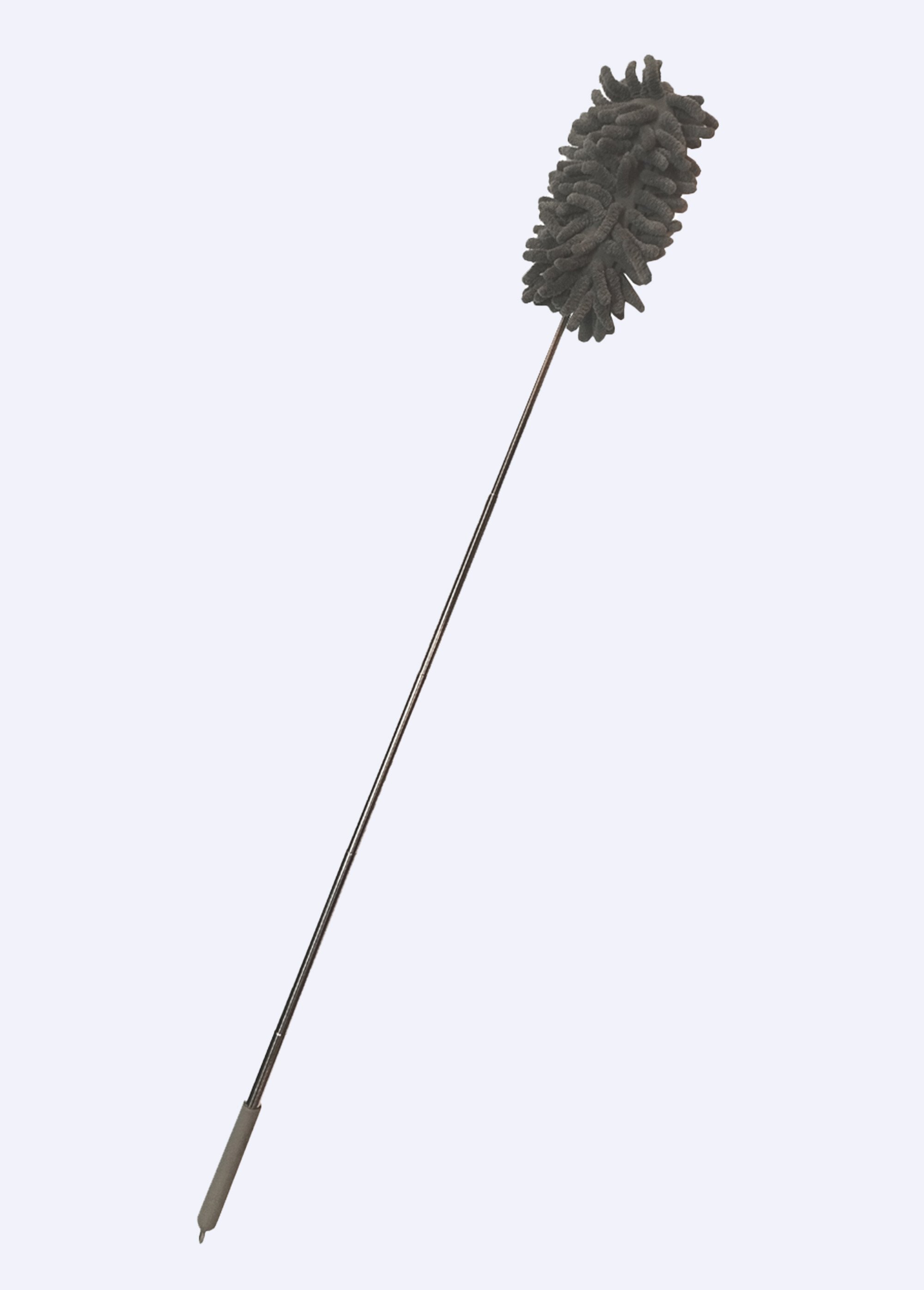 Plumeau chenille microfibre extensible 30 - 76 cm Gris GAMEUR FA1