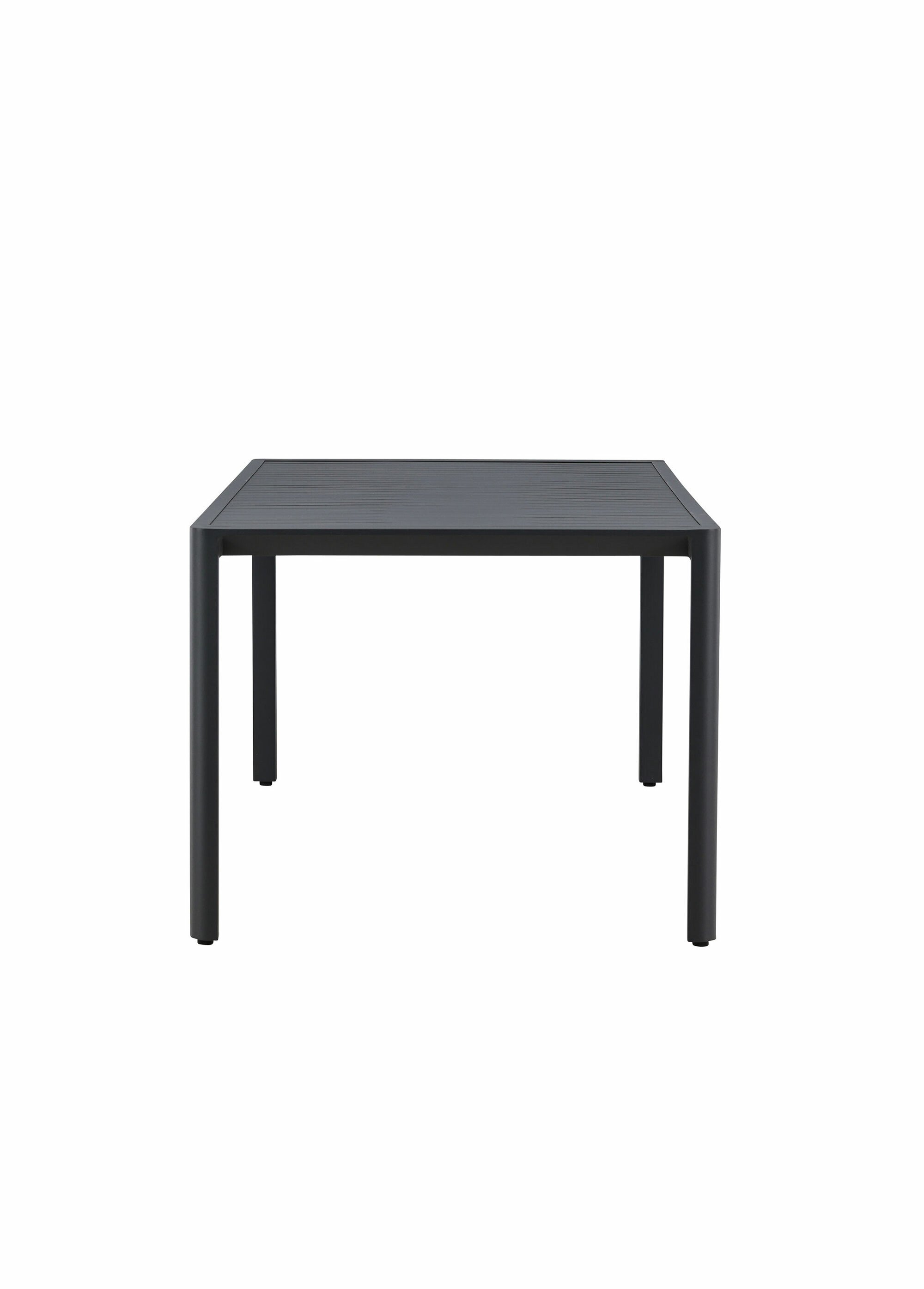 Table de jardin aluminium rainuré, 200cm