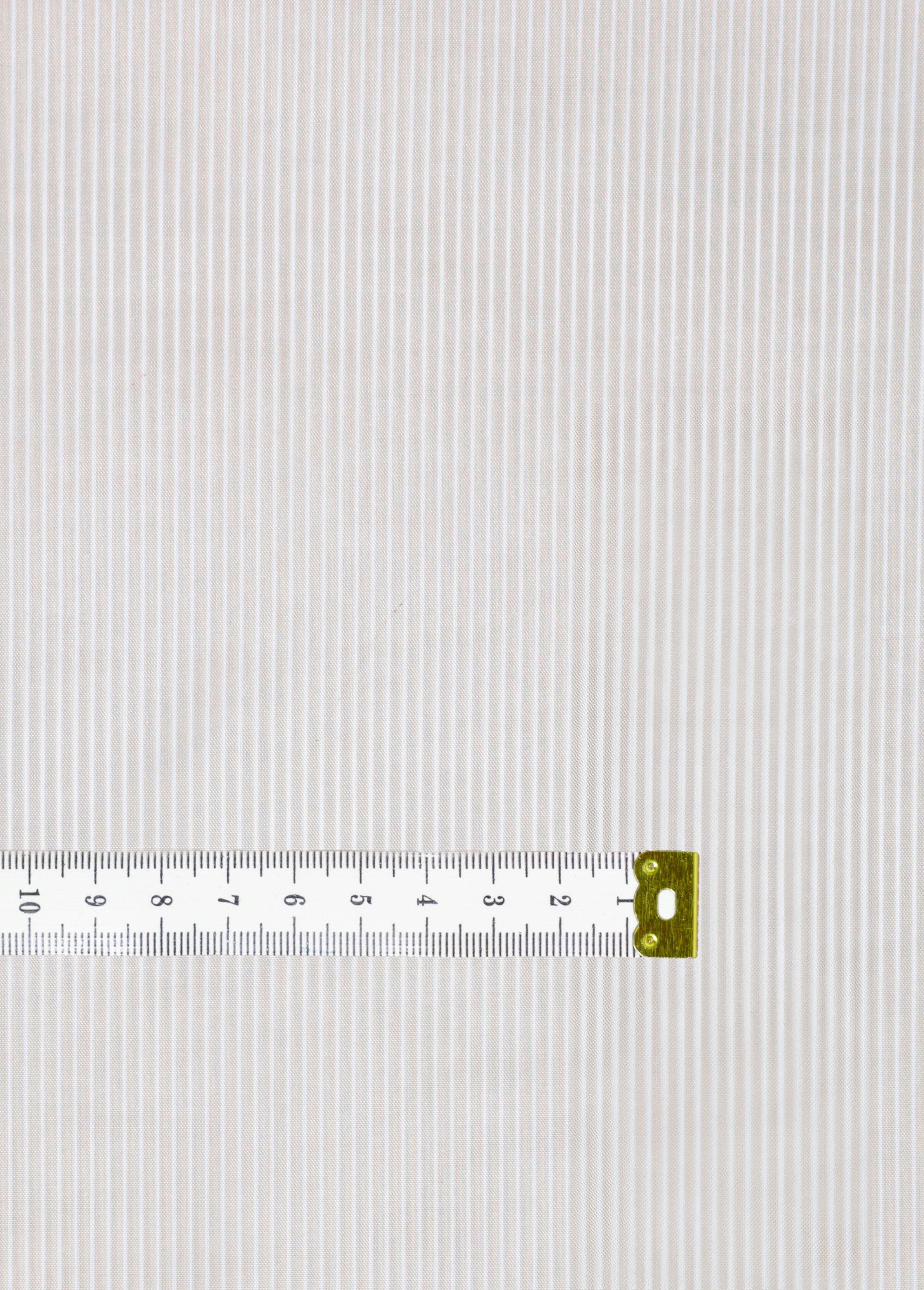 Coupon habillement doublure rayé clair BEIGE COT39564 DE1