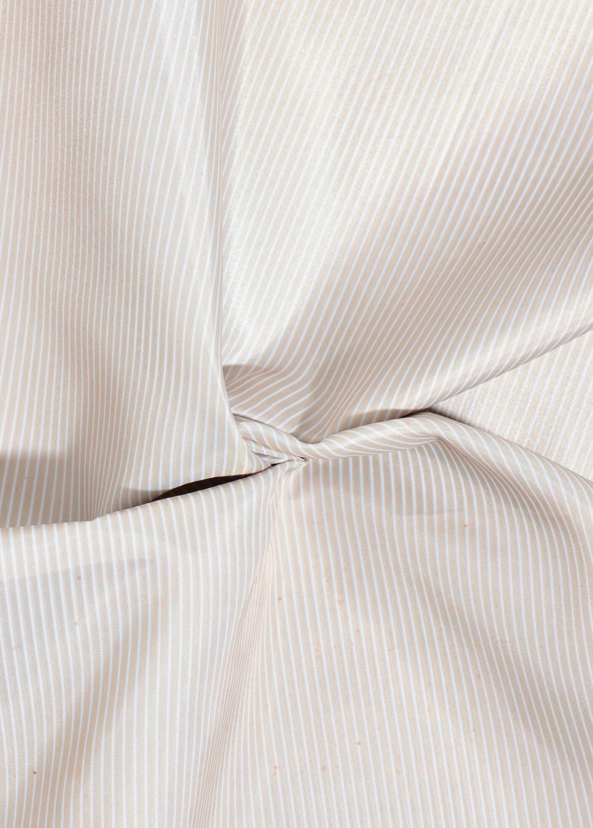 Coupon habillement doublure rayé clair