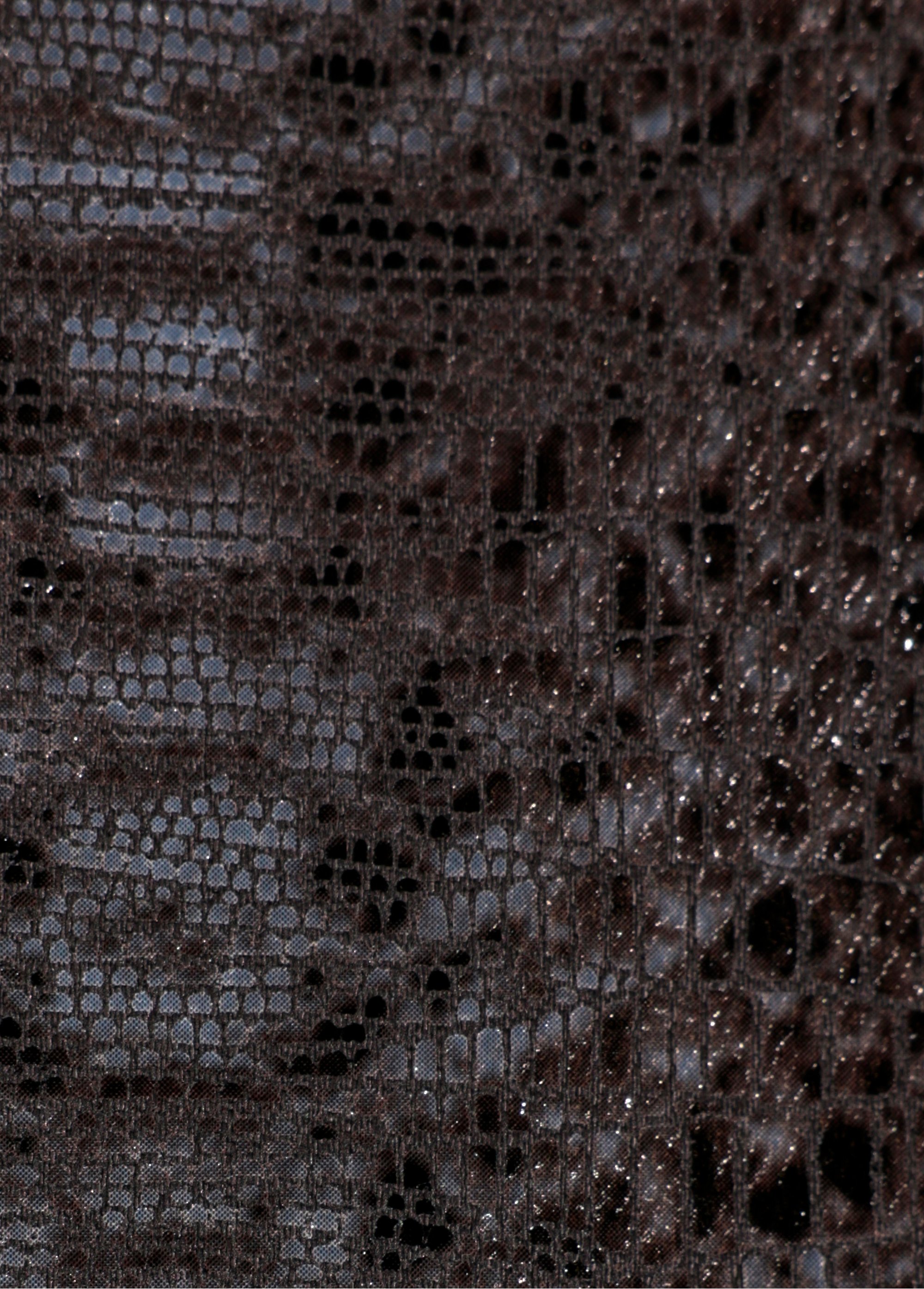 Coupon tissu création, simili reptile MARRON COT137104 DE2