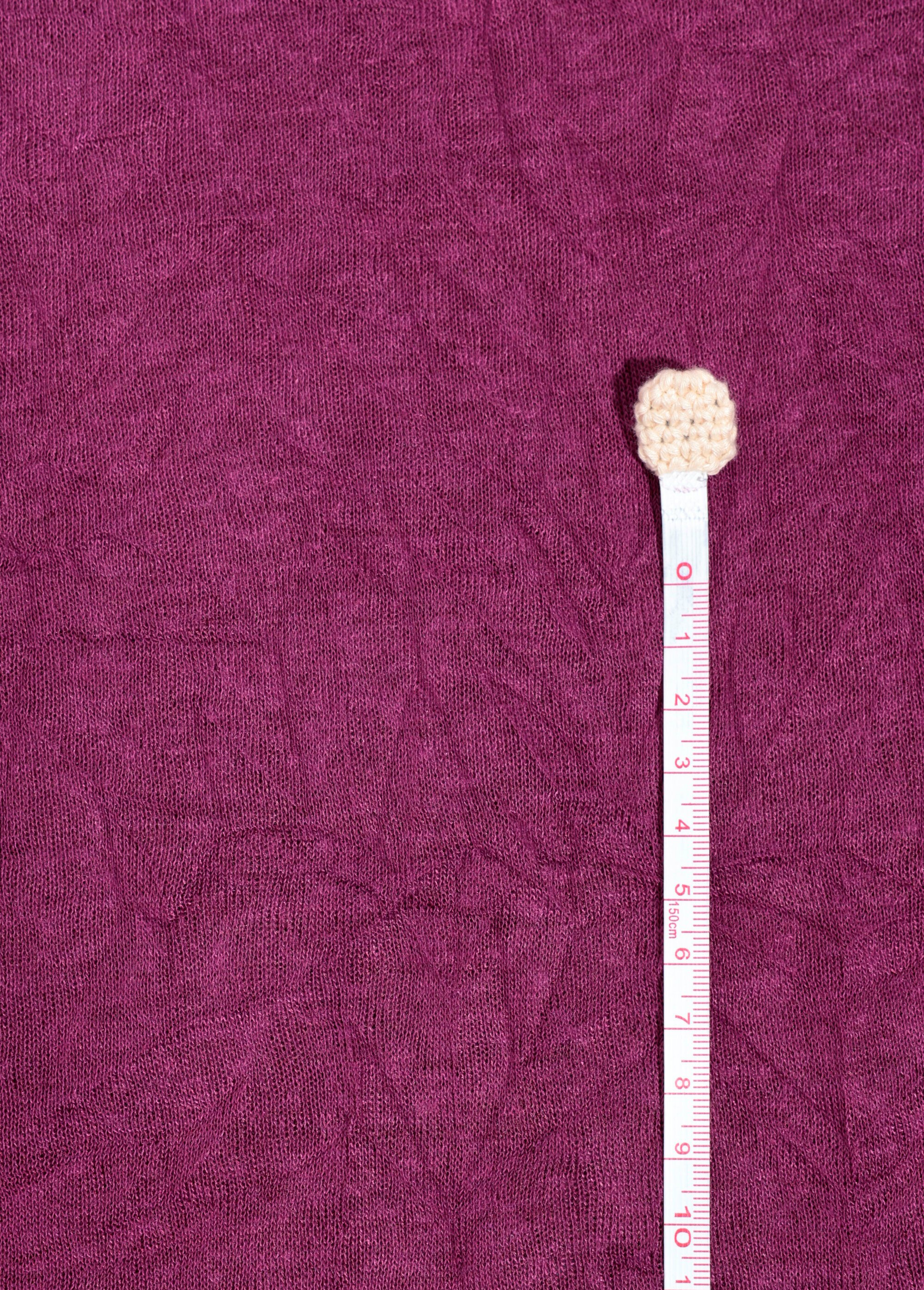 Coupon tissu jersey flammé froissé, 2C