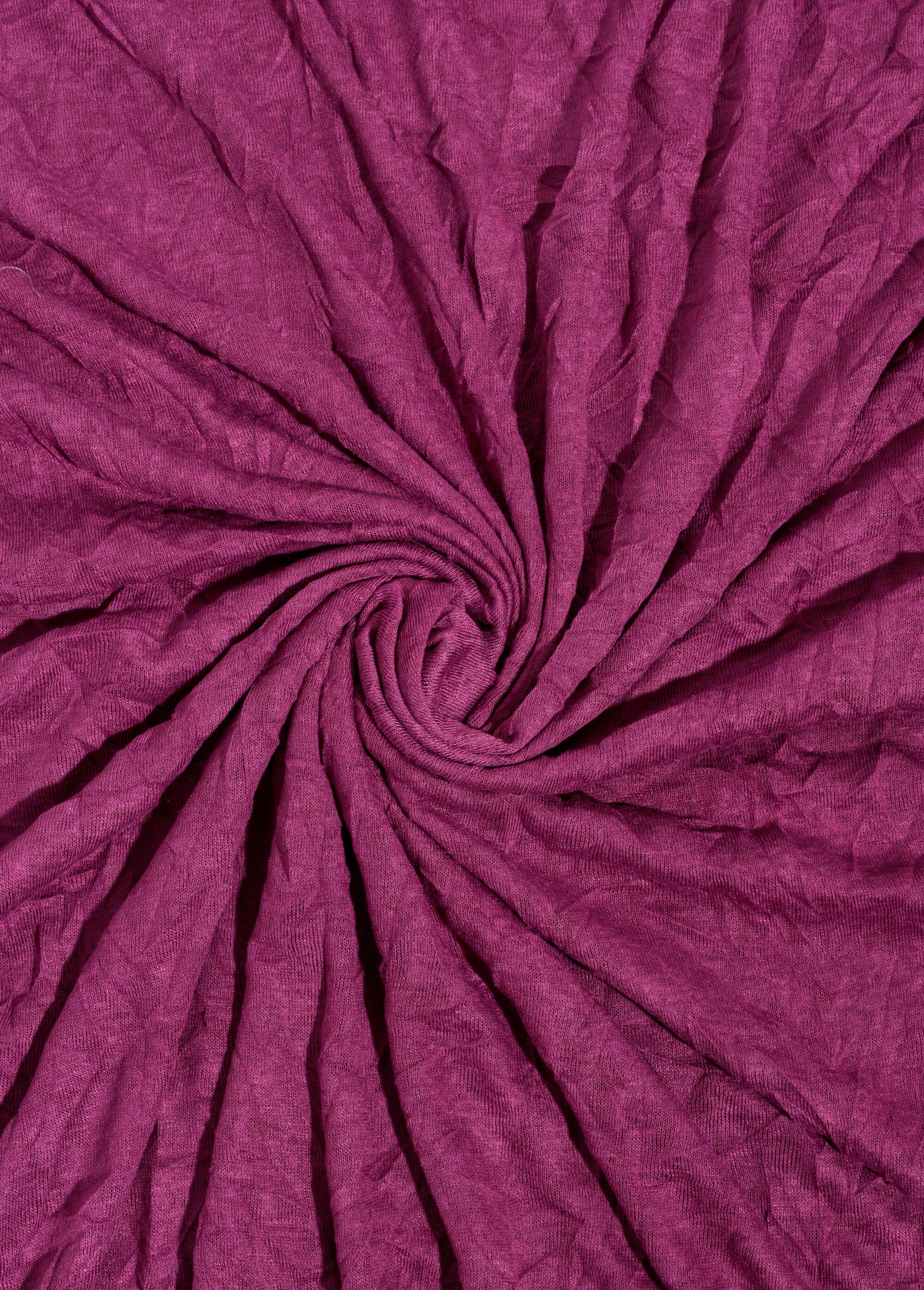 Coupon tissu jersey flammé froissé, 2C VIOLET COT141817 FA1