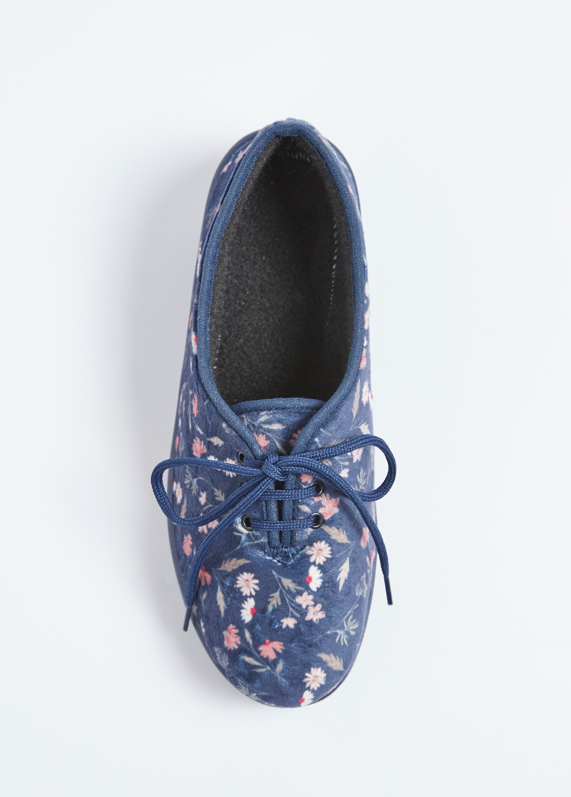 Derbies de détente lacés compensés Femme Bleu OSCURIA OV1