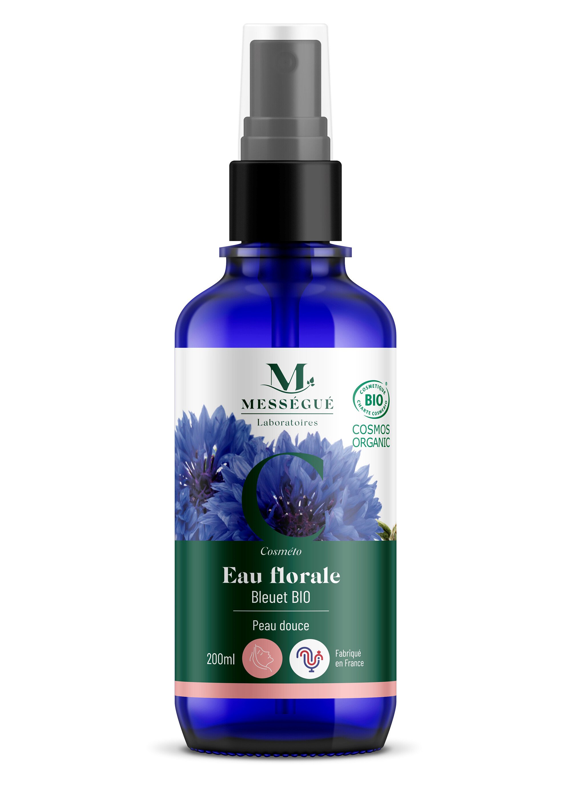 Eau florale de bleuet BIO